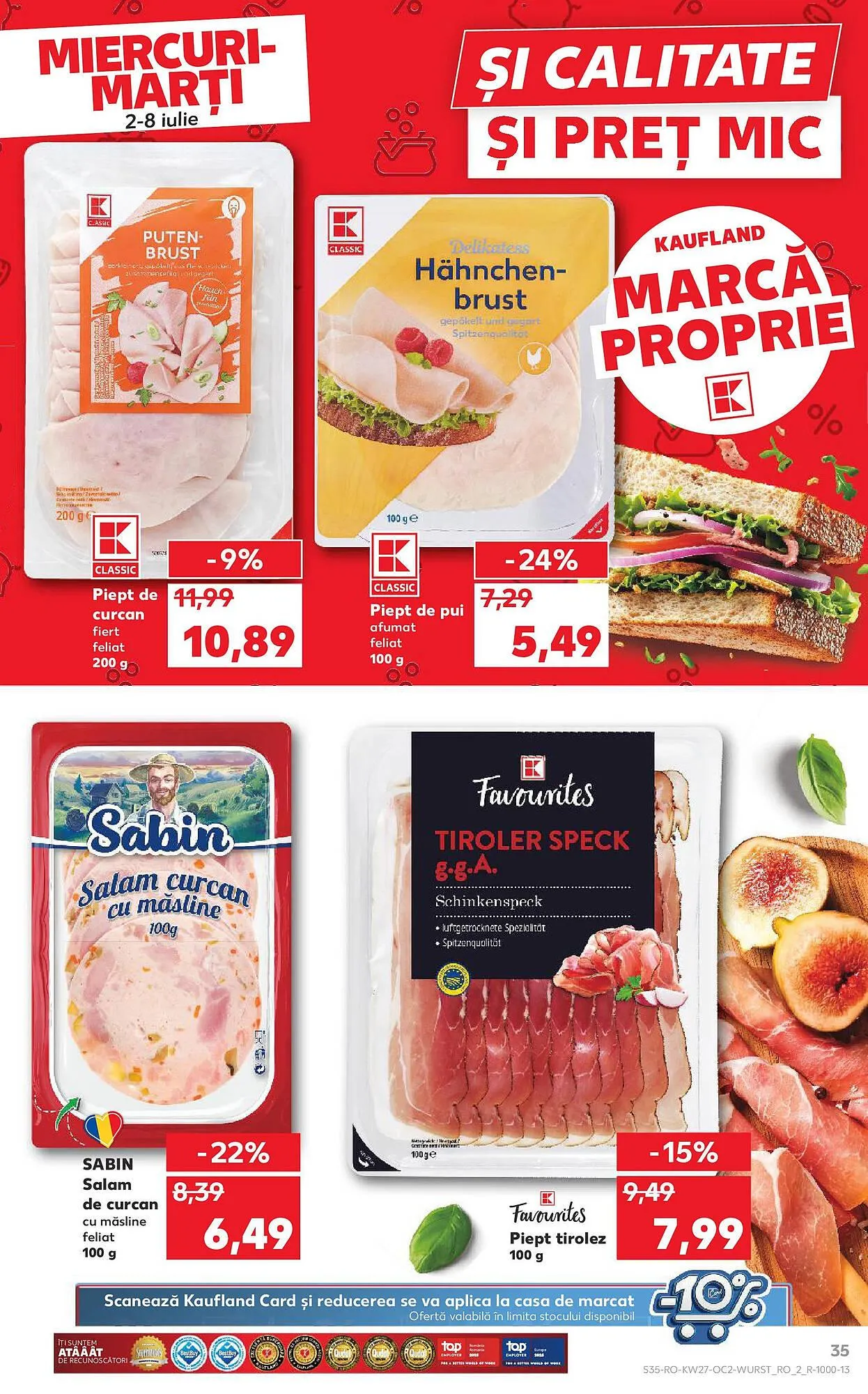 Catalog Catalog Kaufland de la 30 iunie până la 8 iulie 2025 - Revista Pagina 36