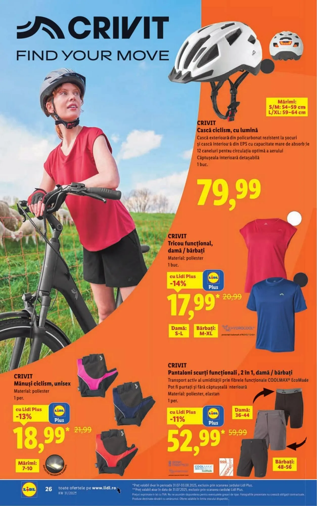 Catalog Catalog Lidl de la 28 iulie până la 3 august 2025 - Revista Pagina 26