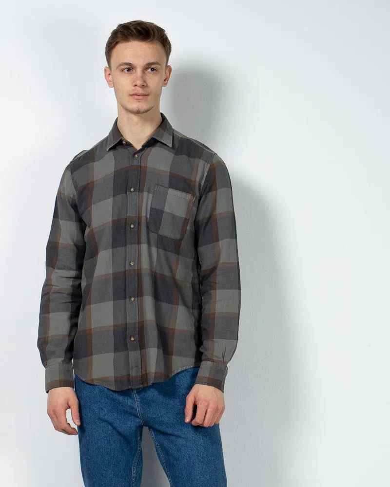 Camasa din bumbac in carouri 23KOS17006