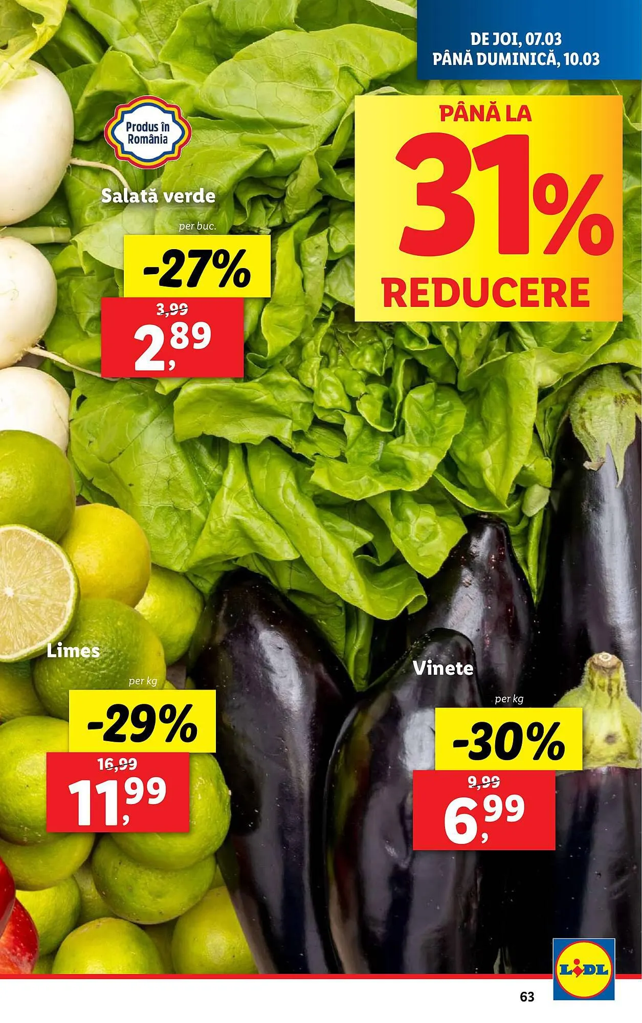 Catalog Lidl catalog de la 4 martie până la 10 martie 2024 - Revista Pagina 63