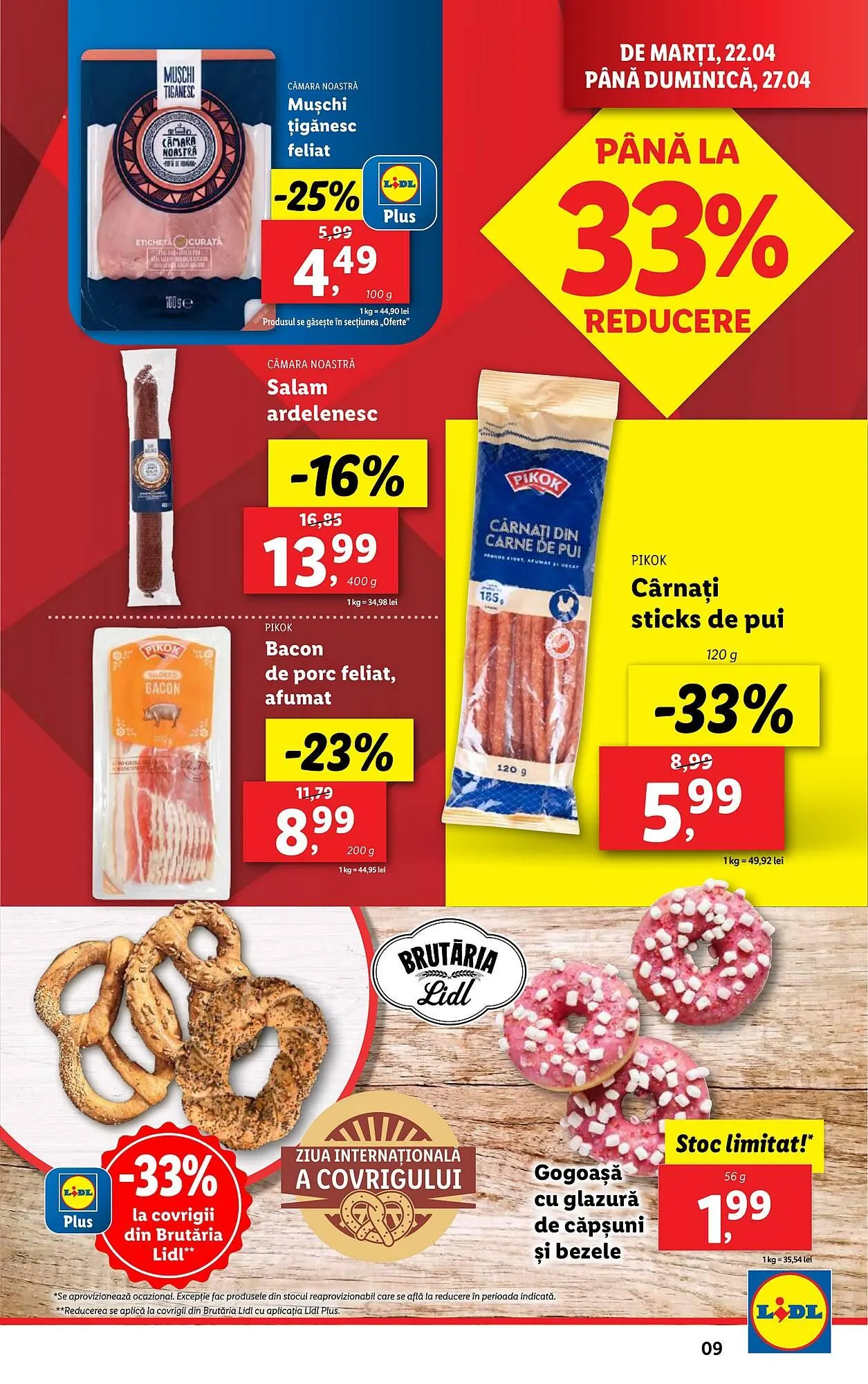 Catalog Catalog Lidl de la 22 aprilie până la 27 aprilie 2025 - Revista Pagina 9