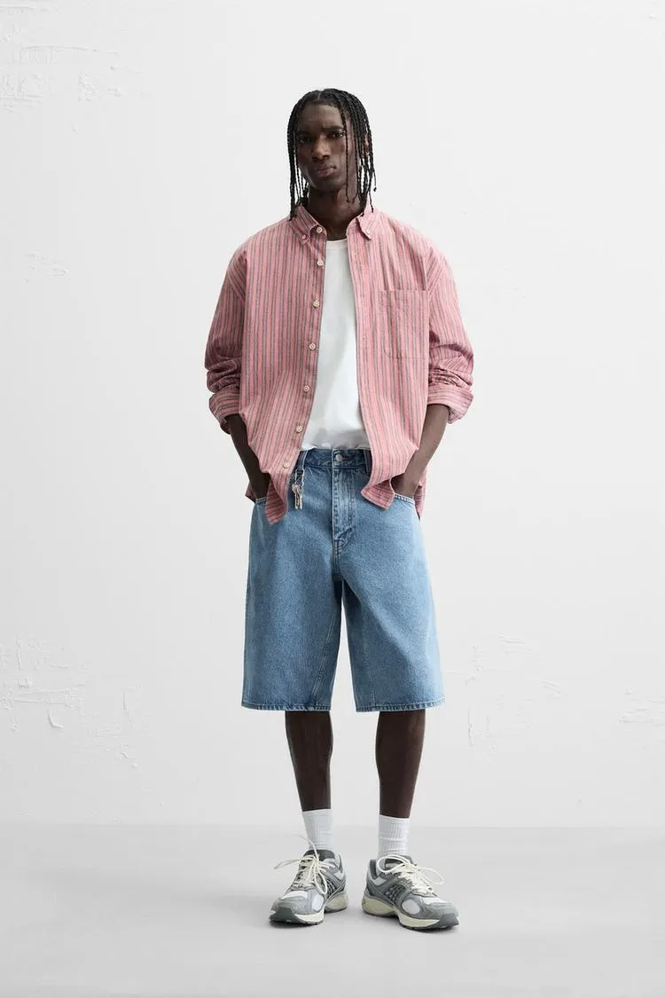 BERMUDE DENIM CLASSIC BAGGY FIT