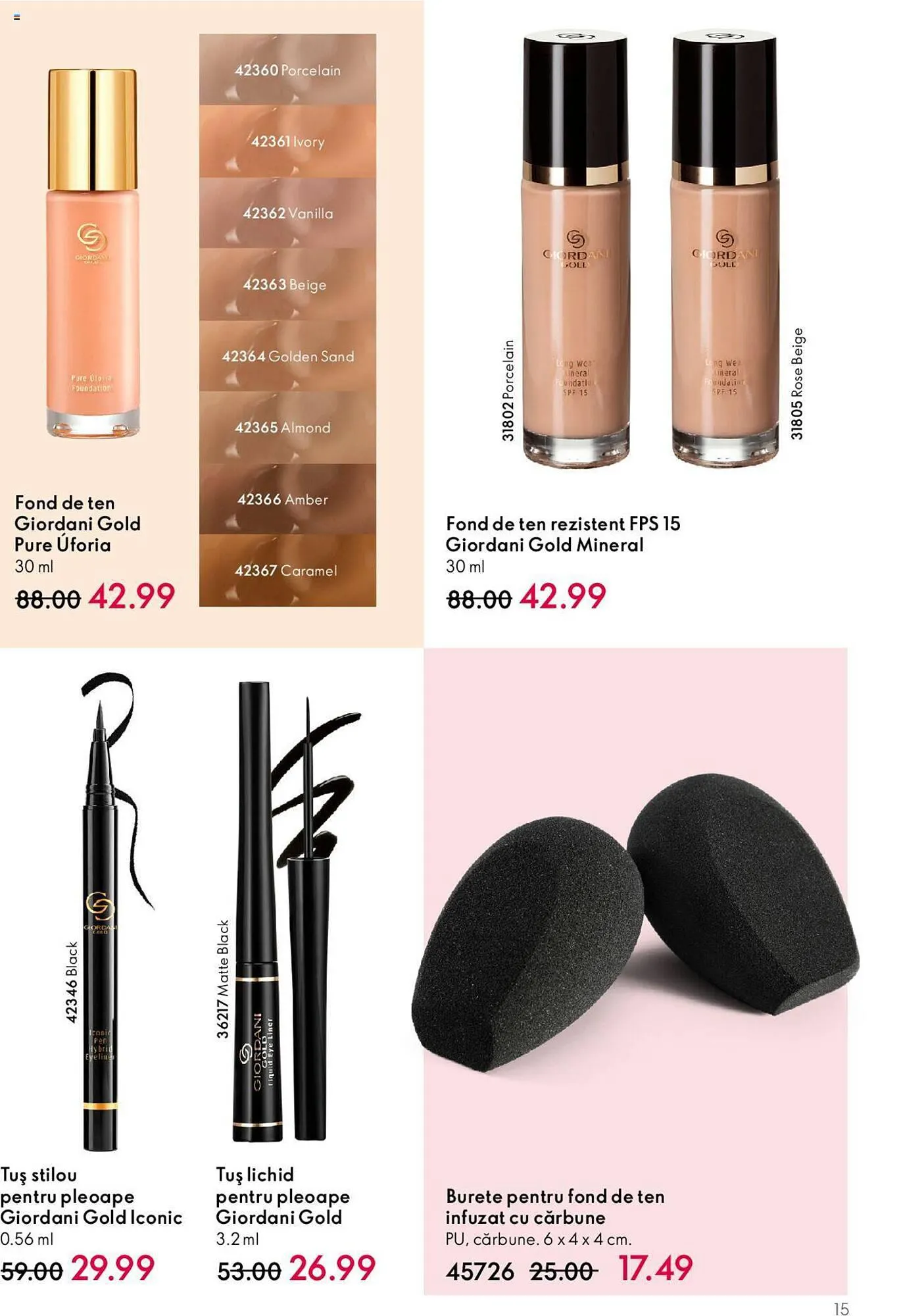 Catalog Oriflame catalog de la 20 septembrie până la 10 octombrie 2023 - Revista Pagina 15