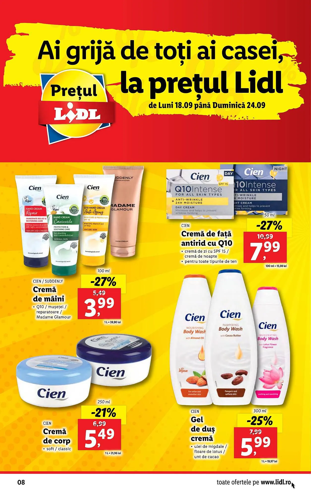 Catalog Lidl catalog de la 18 septembrie până la 24 septembrie 2023 - Revista Pagina 8