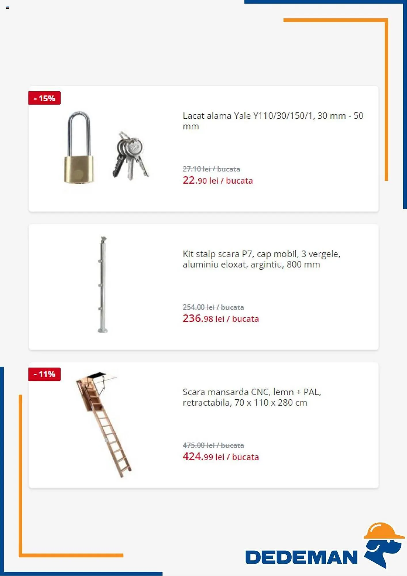 Catalog Dedeman catalog de la 1 septembrie până la 30 septembrie 2023 - Revista Pagina 4