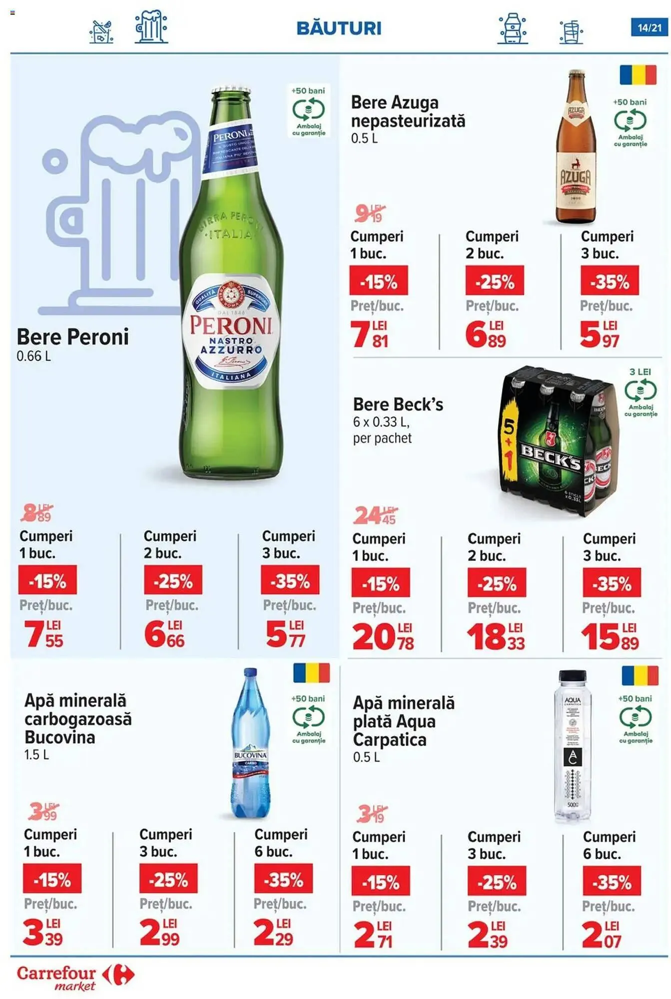 Catalog Catalog Carrefour Market de la 25 iunie până la 1 iulie 2025 - Revista Pagina 14