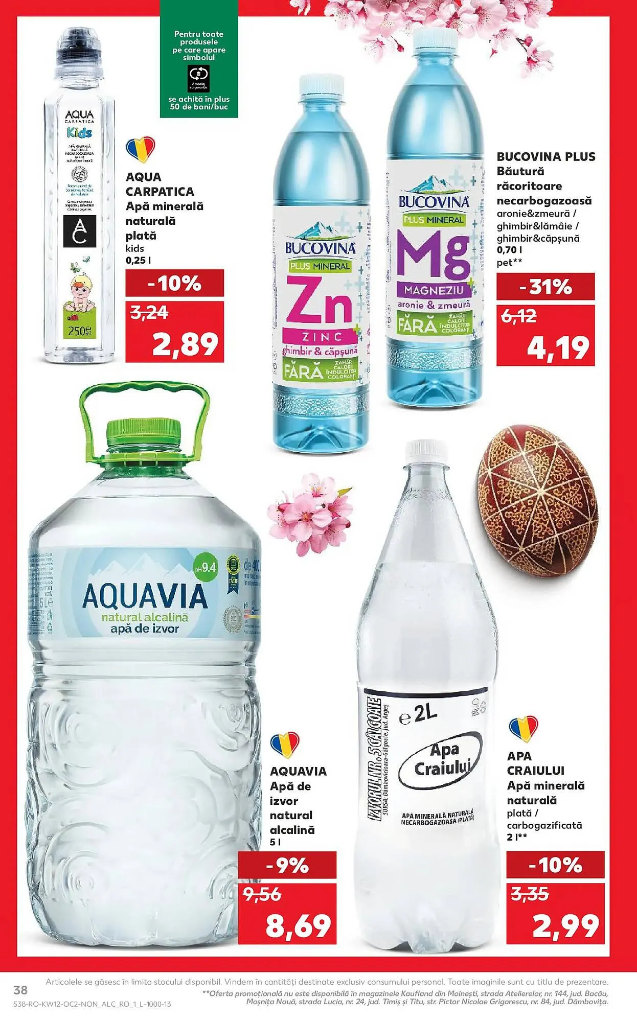 Catalog Catalog Kaufland de la 18 martie până la 24 martie 2026 - Revista Pagina 38