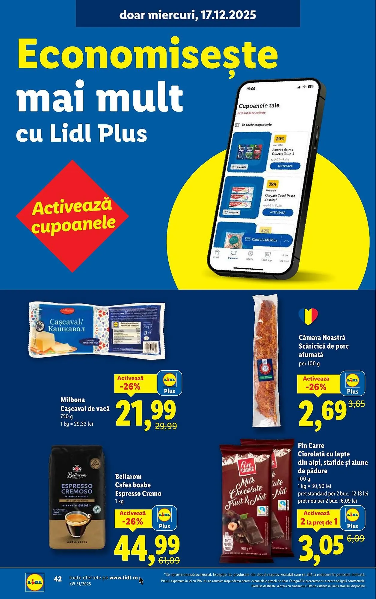 Catalog Catalog Lidl de la 15 decembrie până la 21 decembrie 2025 - Revista Pagina 42