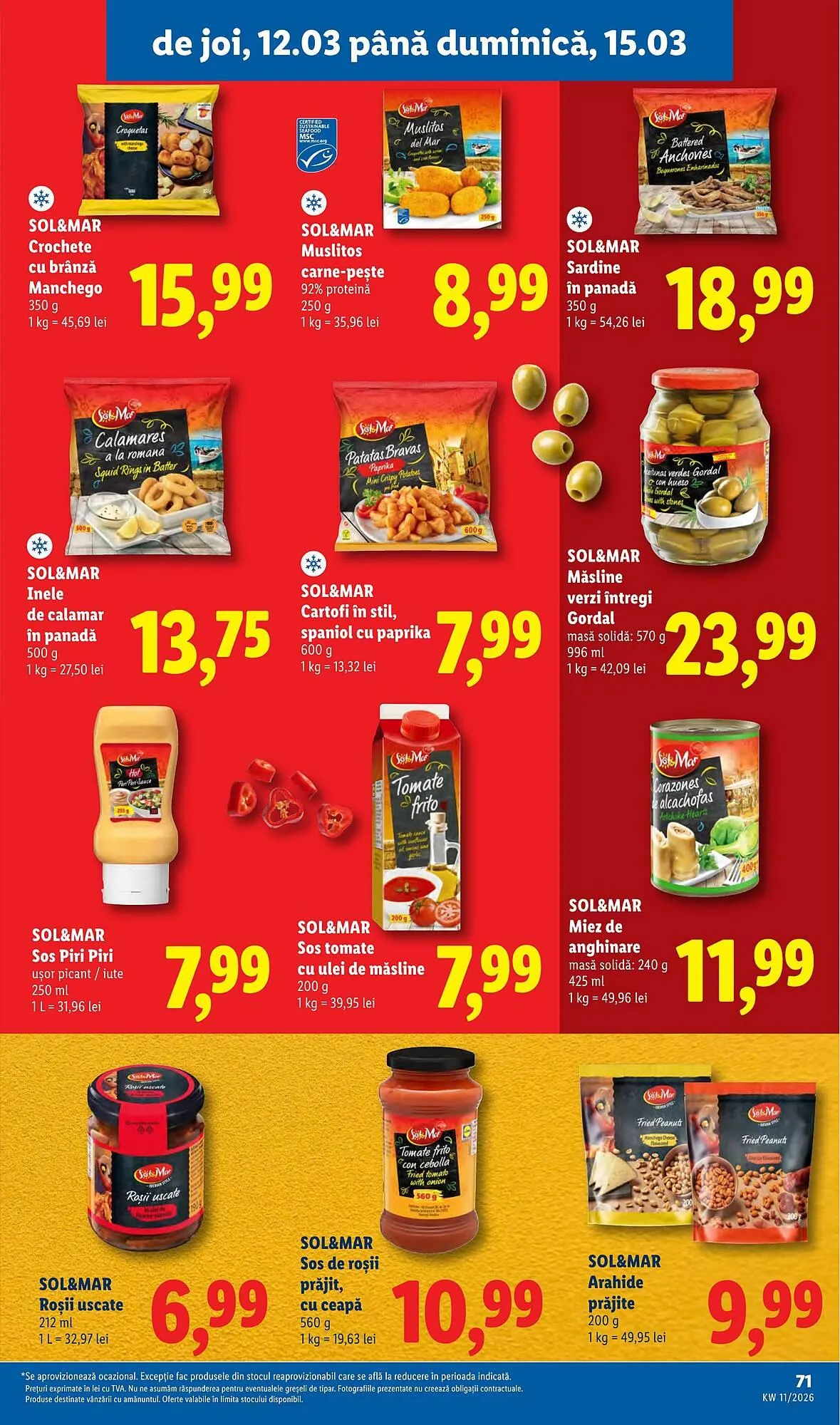Catalog Catalog Lidl de la 9 martie până la 15 martie 2026 - Revista Pagina 71