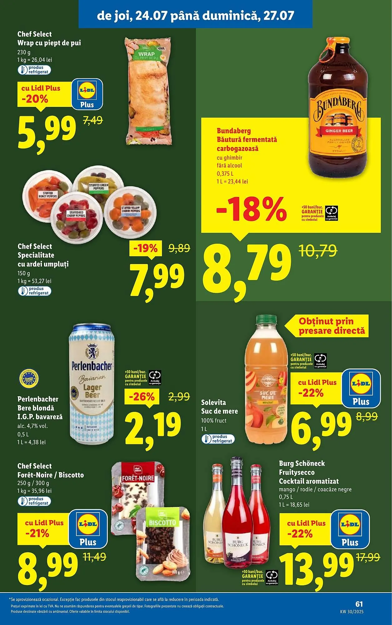 Catalog Catalog Lidl de la 21 iulie până la 27 iulie 2025 - Revista Pagina 61