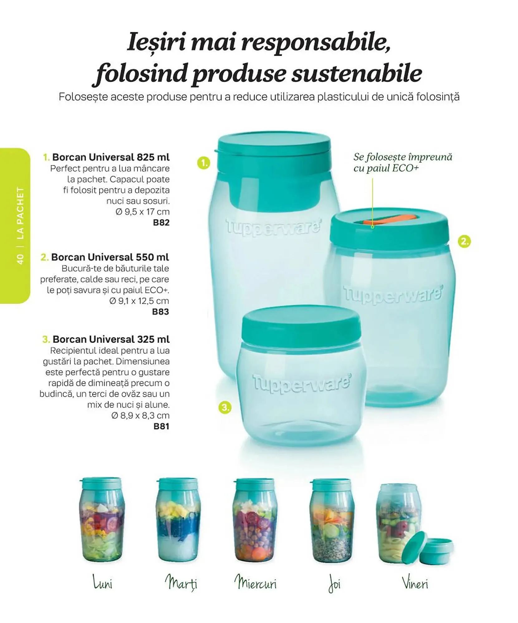 Catalog Tupperware catalog de la 10 martie până la 23 septembrie 2023 - Revista Pagina 40