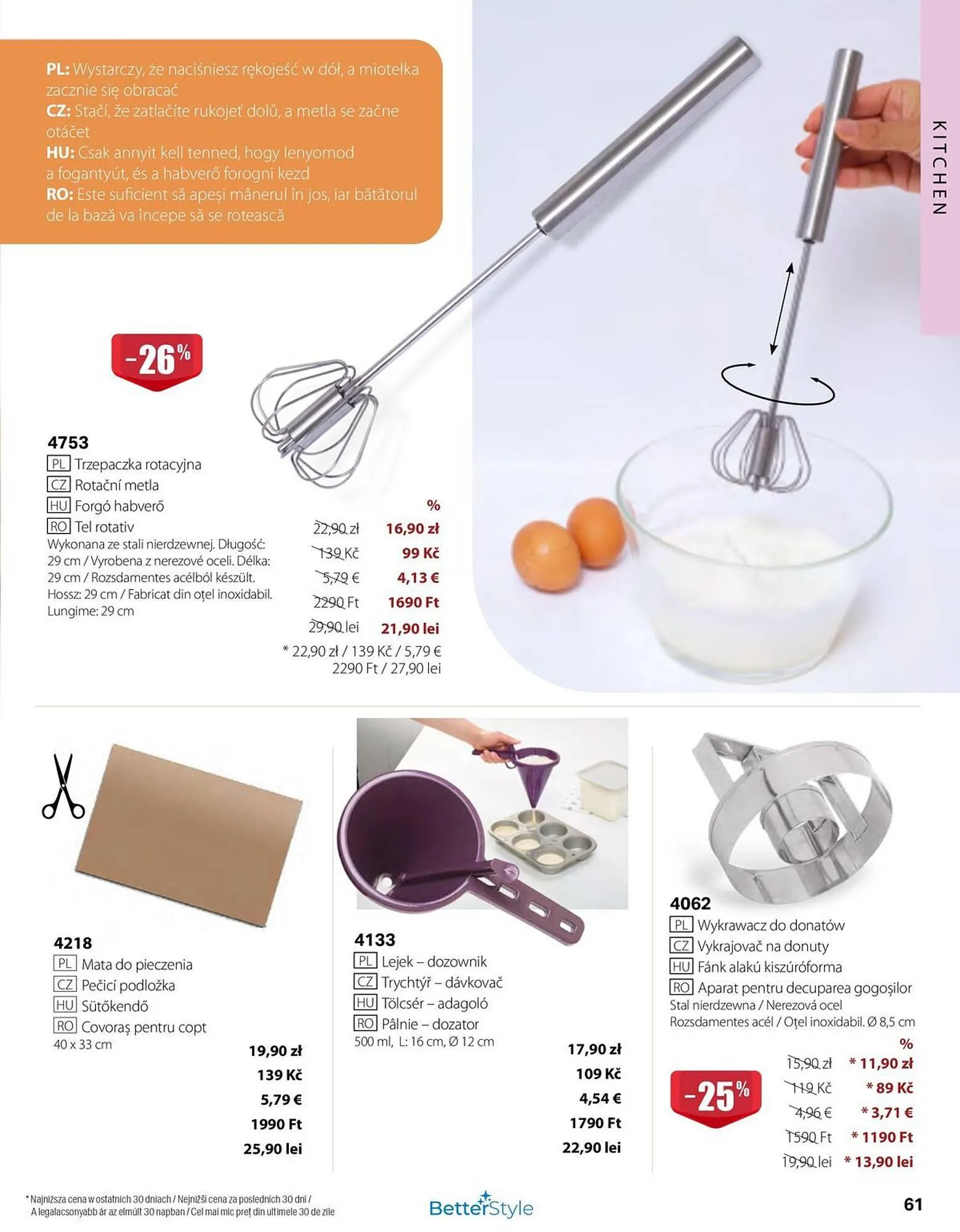 Catalog Catalog BetterStyle de la 1 octombrie până la 31 octombrie 2025 - Revista Pagina 61