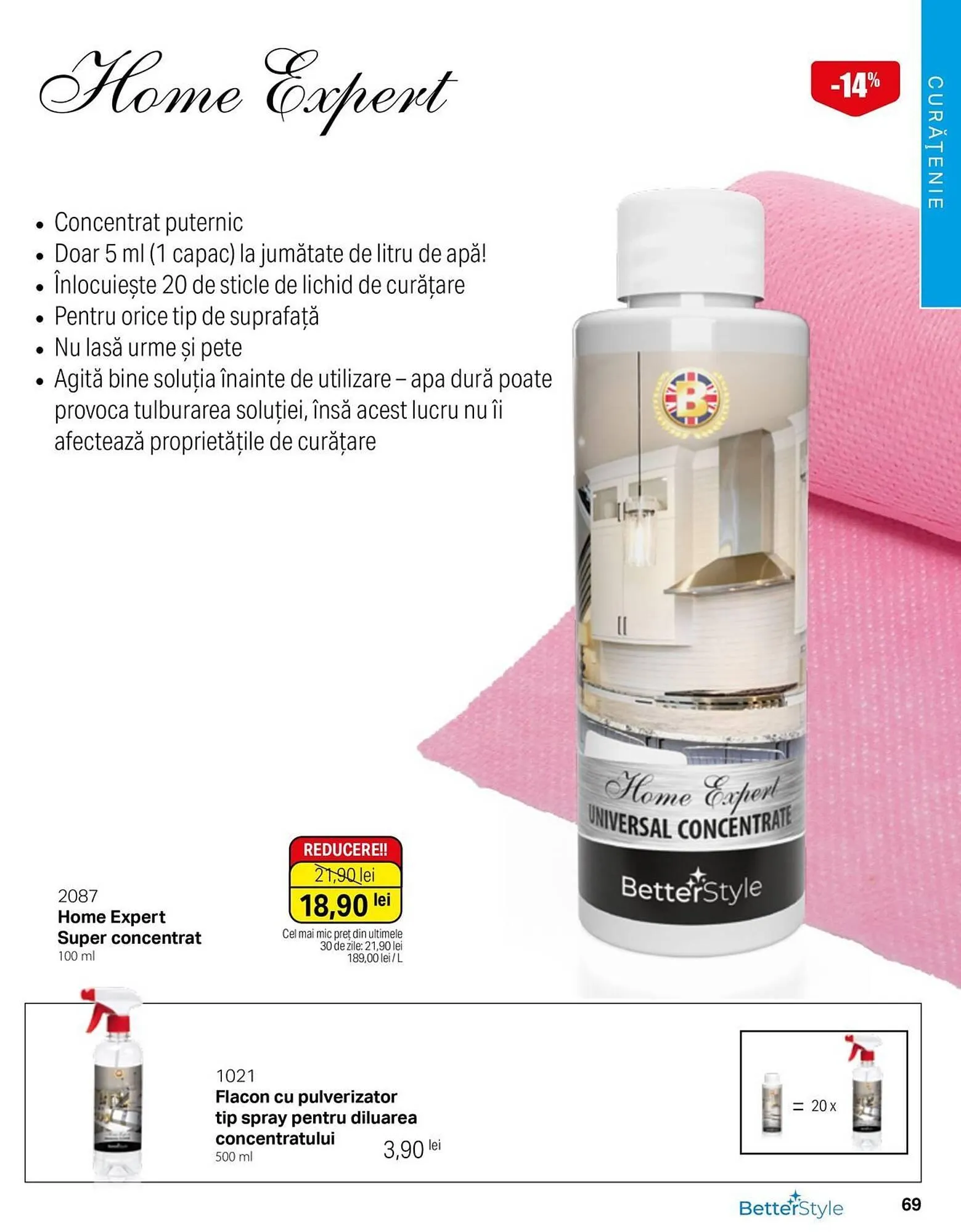 Catalog Catalog BetterStyle de la 2 ianuarie până la 31 ianuarie 2025 - Revista Pagina 69