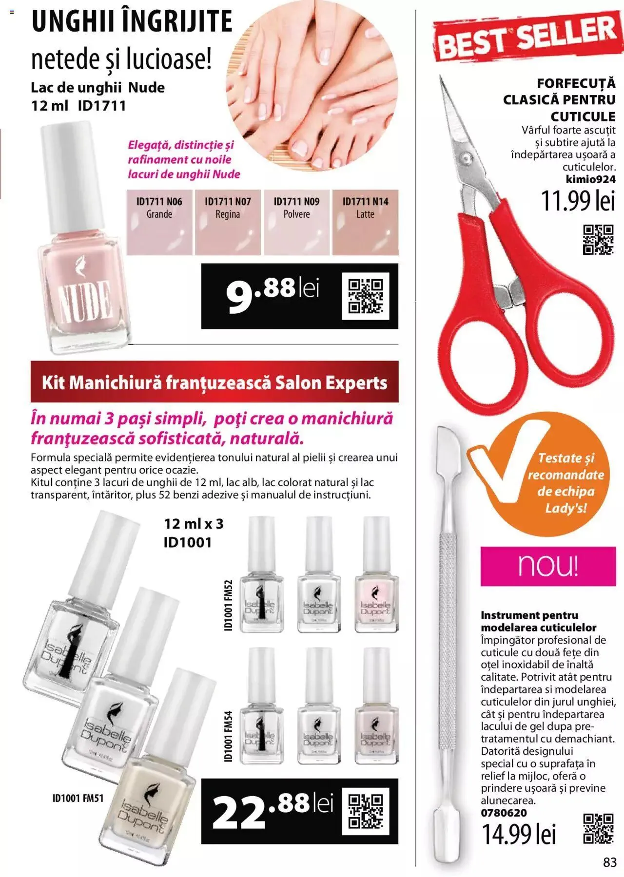 Catalog Lady’s - Catalog nou de la 5 ianuarie până la 31 decembrie 2023 - Revista Pagina 83