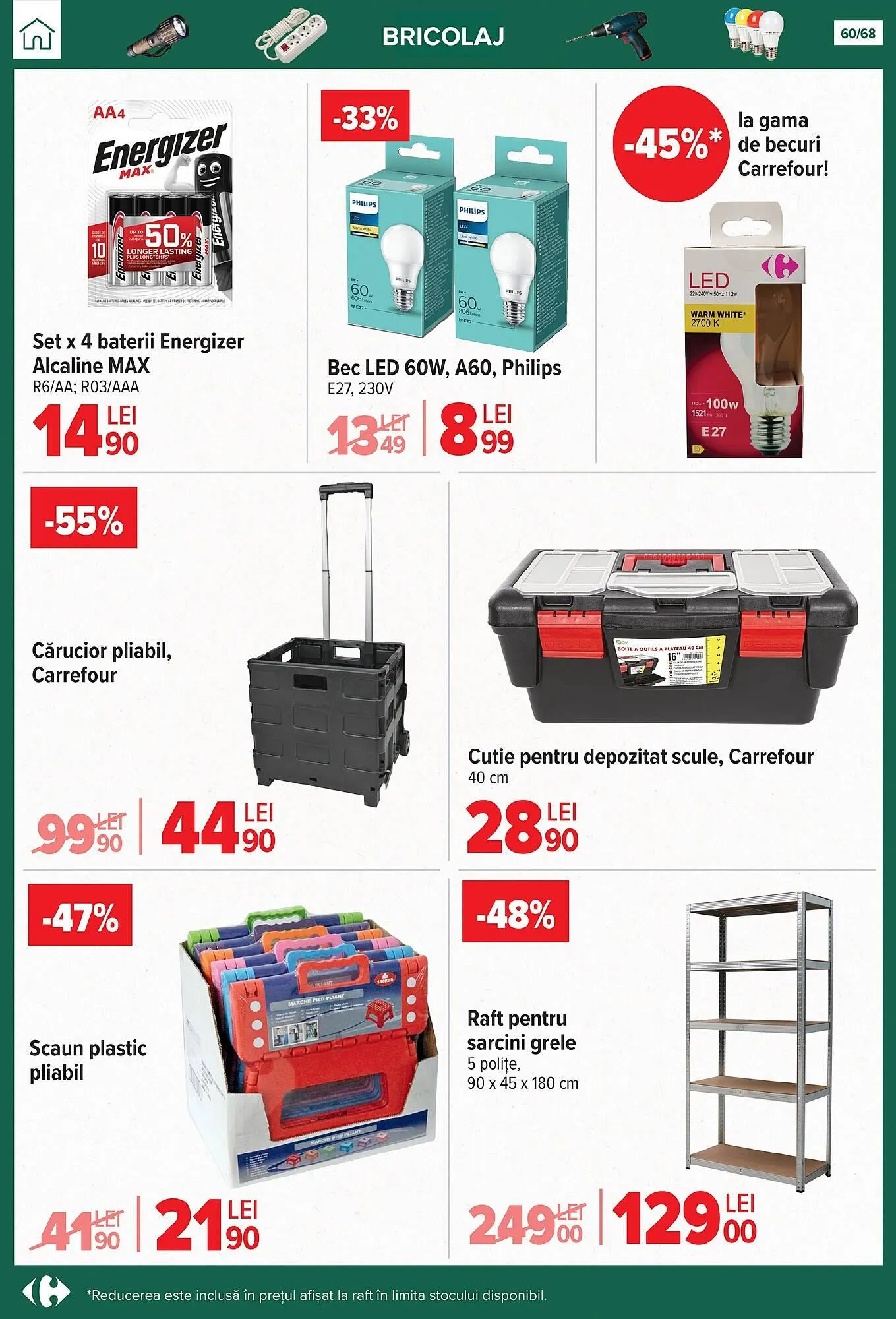 Catalog Catalog Carrefour de la 24 septembrie până la 28 octombrie 2025 - Revista Pagina 60