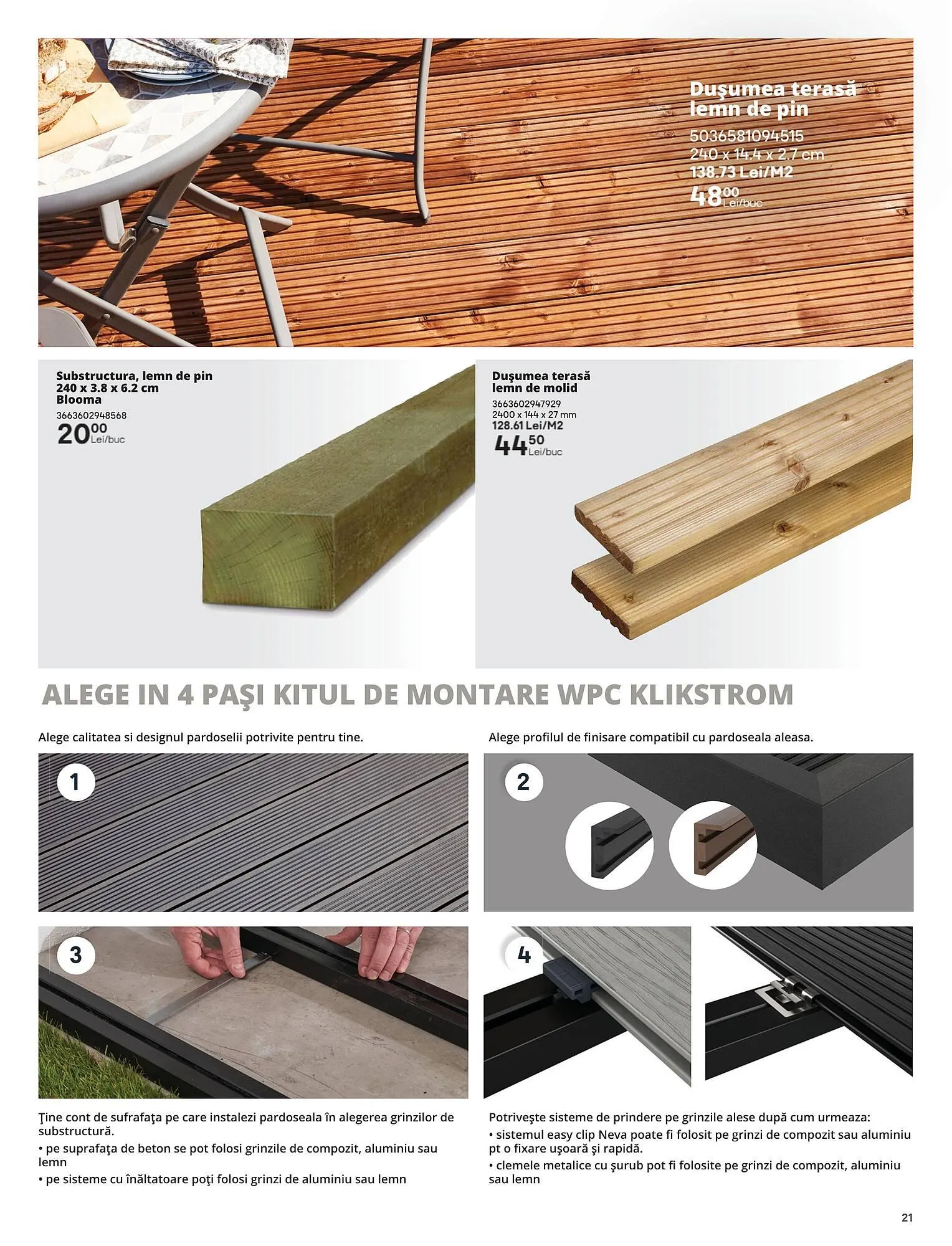 Catalog Catalog Brico Depôt de la 14 februarie până la 31 octombrie 2025 - Revista Pagina 21