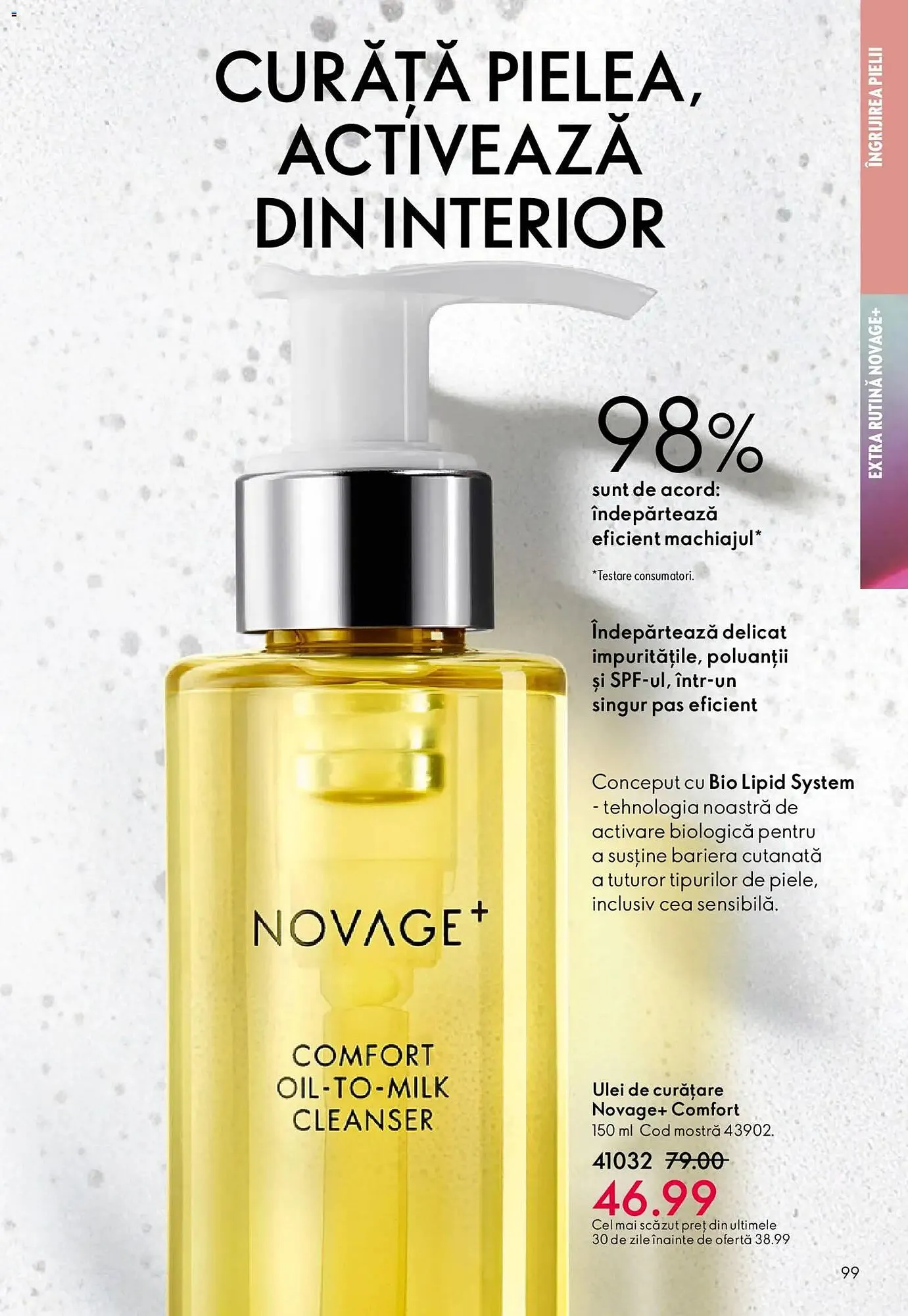 Catalog Catalog Oriflame de la 26 mai până la 16 iunie 2026 - Revista Pagina 99