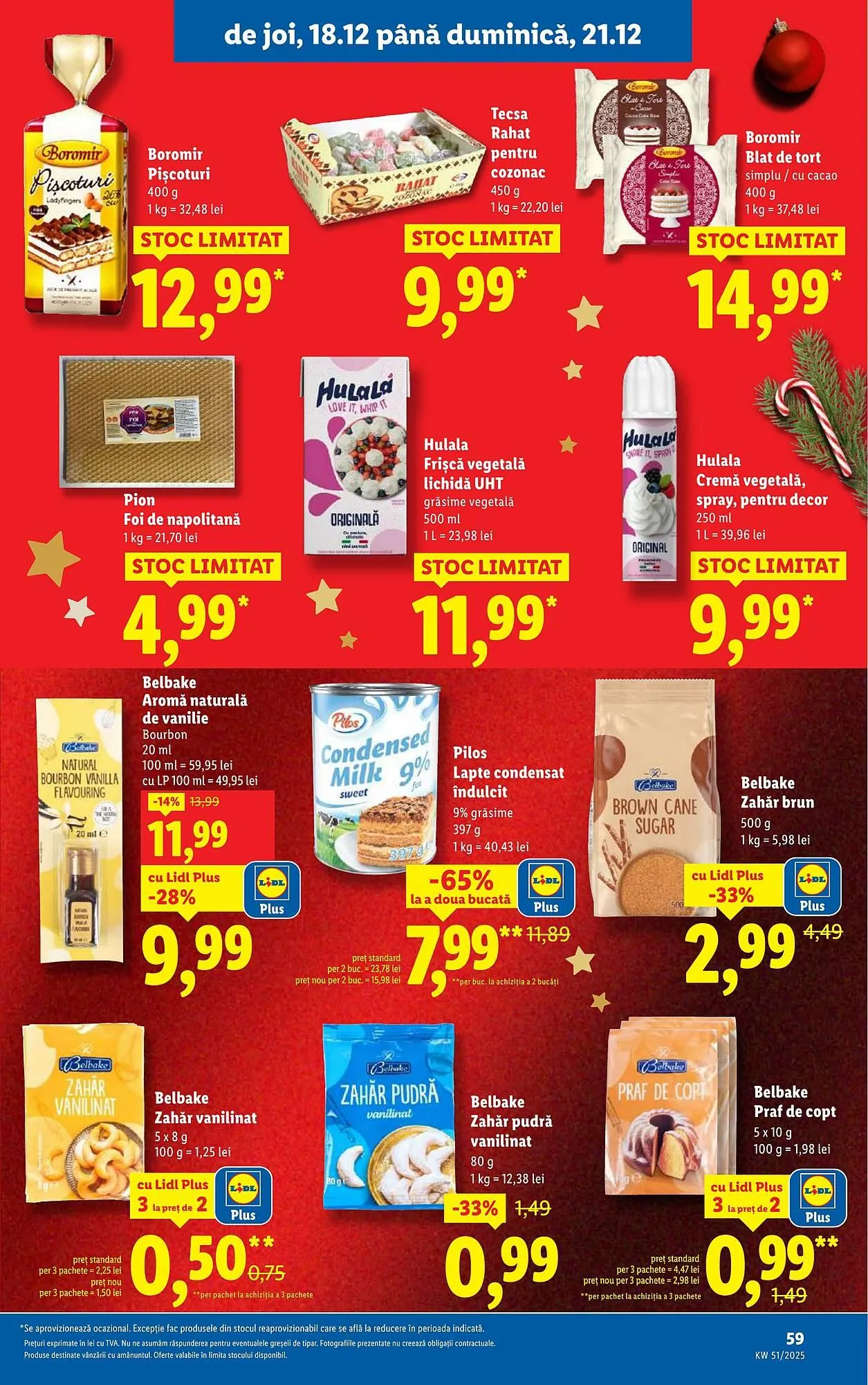 Catalog Catalog Lidl de la 15 decembrie până la 21 decembrie 2025 - Revista Pagina 59