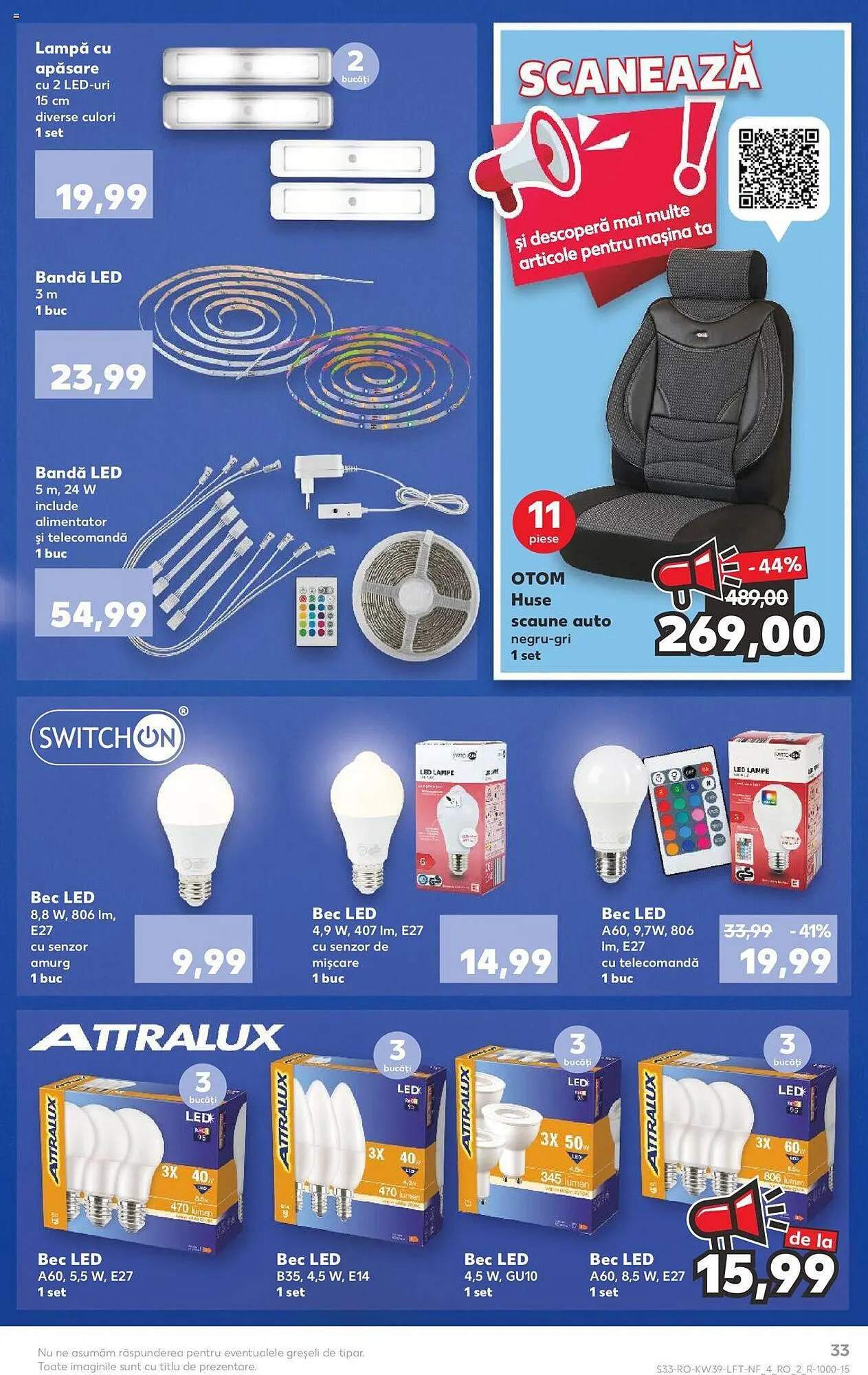 Catalog Kaufland catalog de la 27 septembrie până la 3 octombrie 2023 - Revista Pagina 33