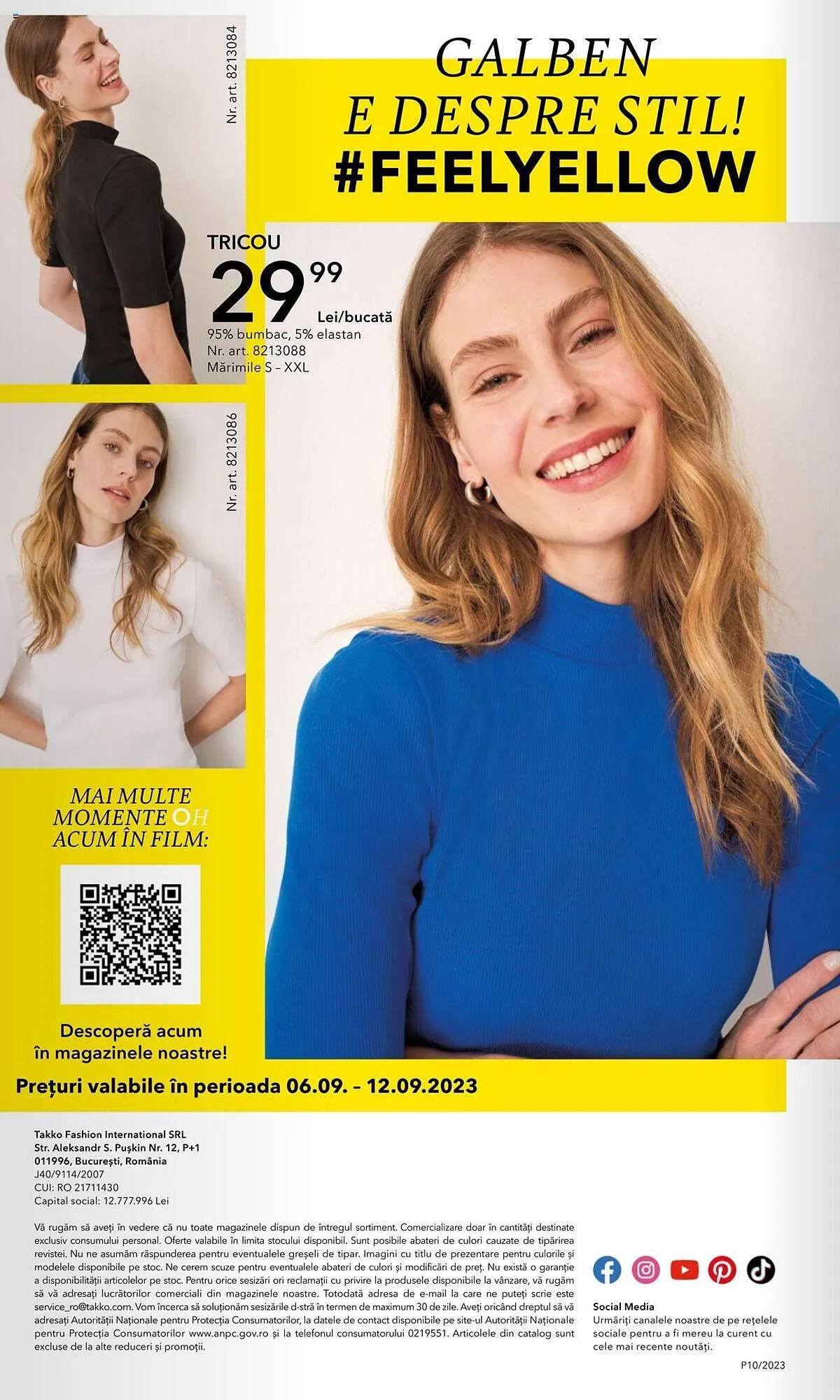 Catalog Takko catalog de la 6 septembrie până la 12 septembrie 2023 - Revista Pagina 14