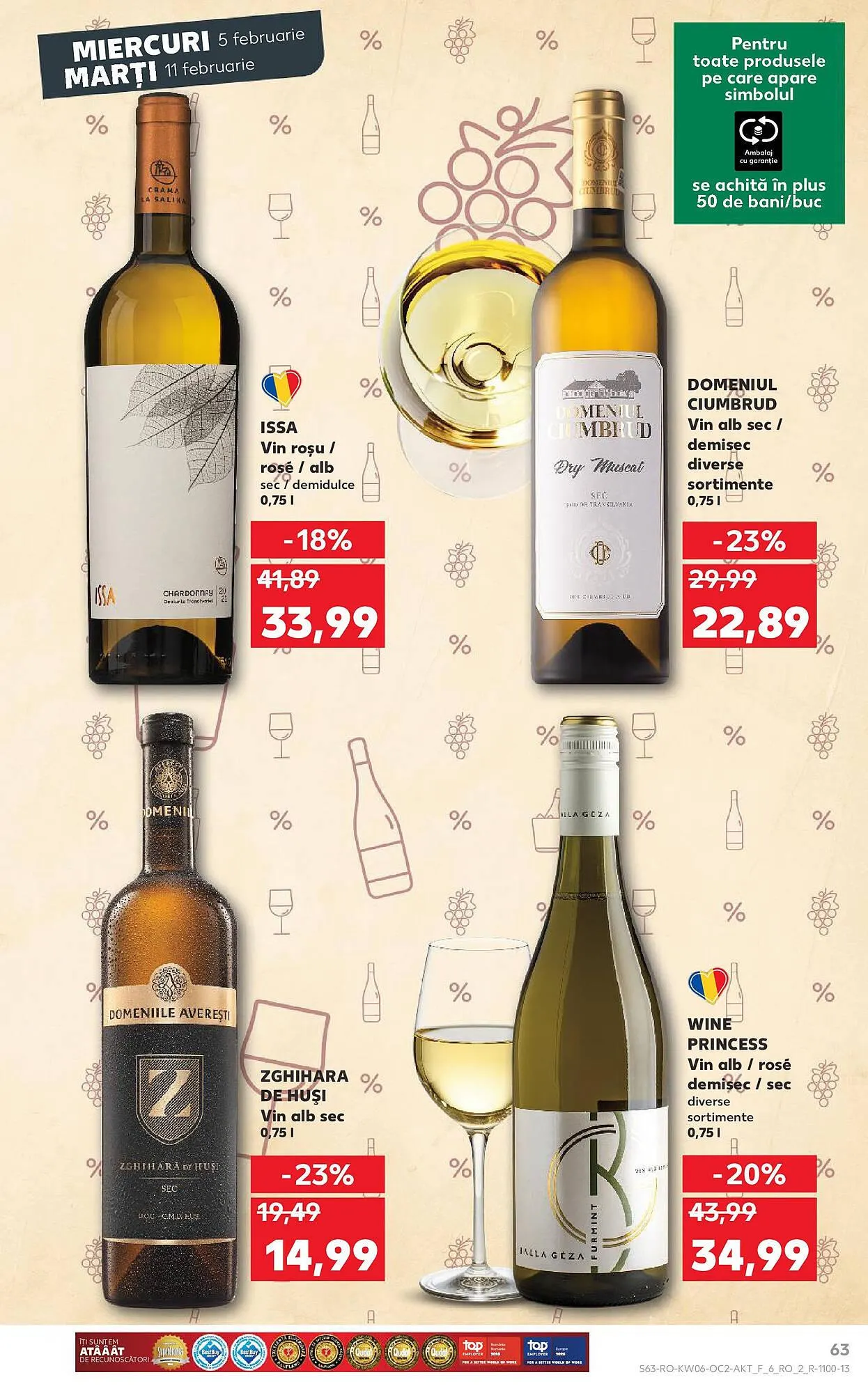 Catalog Catalog Kaufland de la 5 februarie până la 11 februarie 2025 - Revista Pagina 63