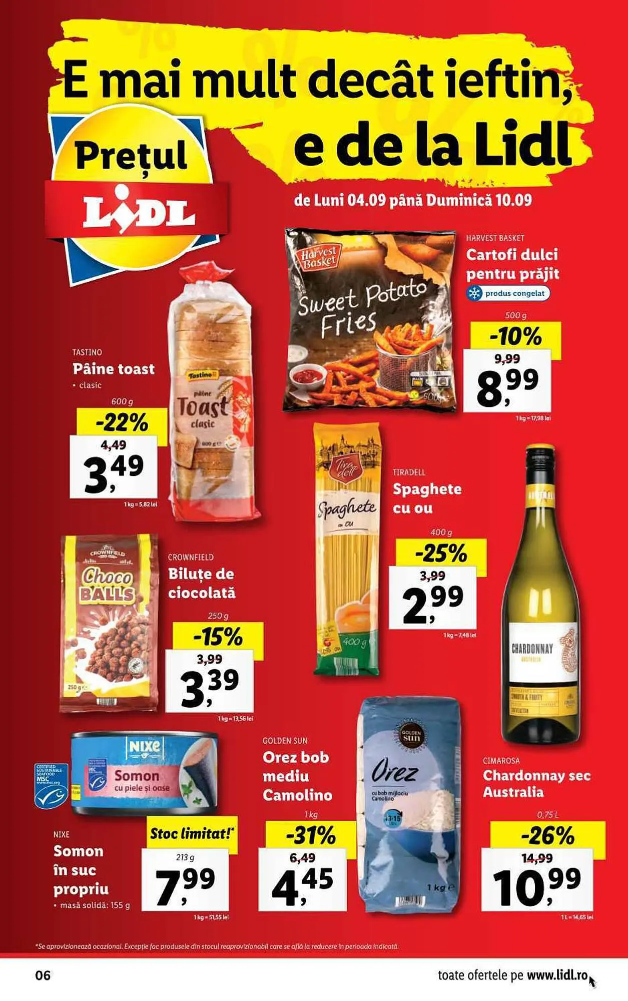 Catalog Lidl catalog de la 4 septembrie până la 10 septembrie 2023 - Revista Pagina 6