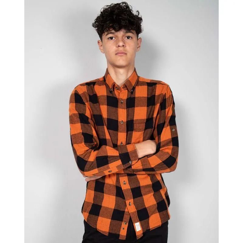 Camasa in carouri cu maneca lunga 24KOS01031