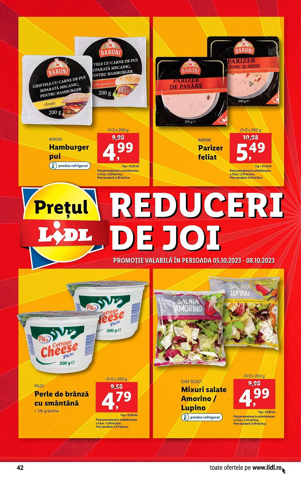 Catalog Lidl catalog de la 2 octombrie până la 8 octombrie 2023 - Revista Pagina 42