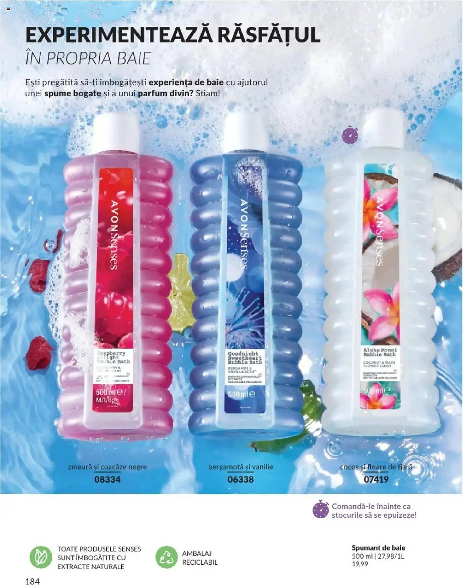 Catalog Catalog Avon de la 1 aprilie până la 30 aprilie 2025 - Revista Pagina 184