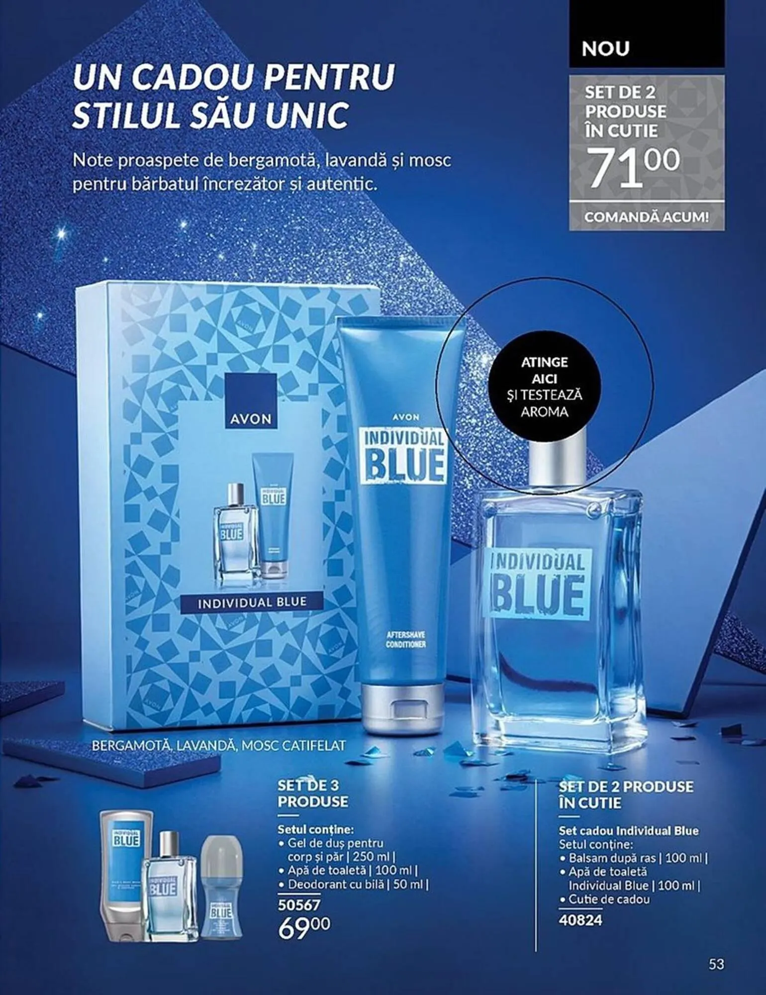 Catalog Catalog Avon de la 3 noiembrie până la 30 noiembrie 2025 - Revista Pagina 53