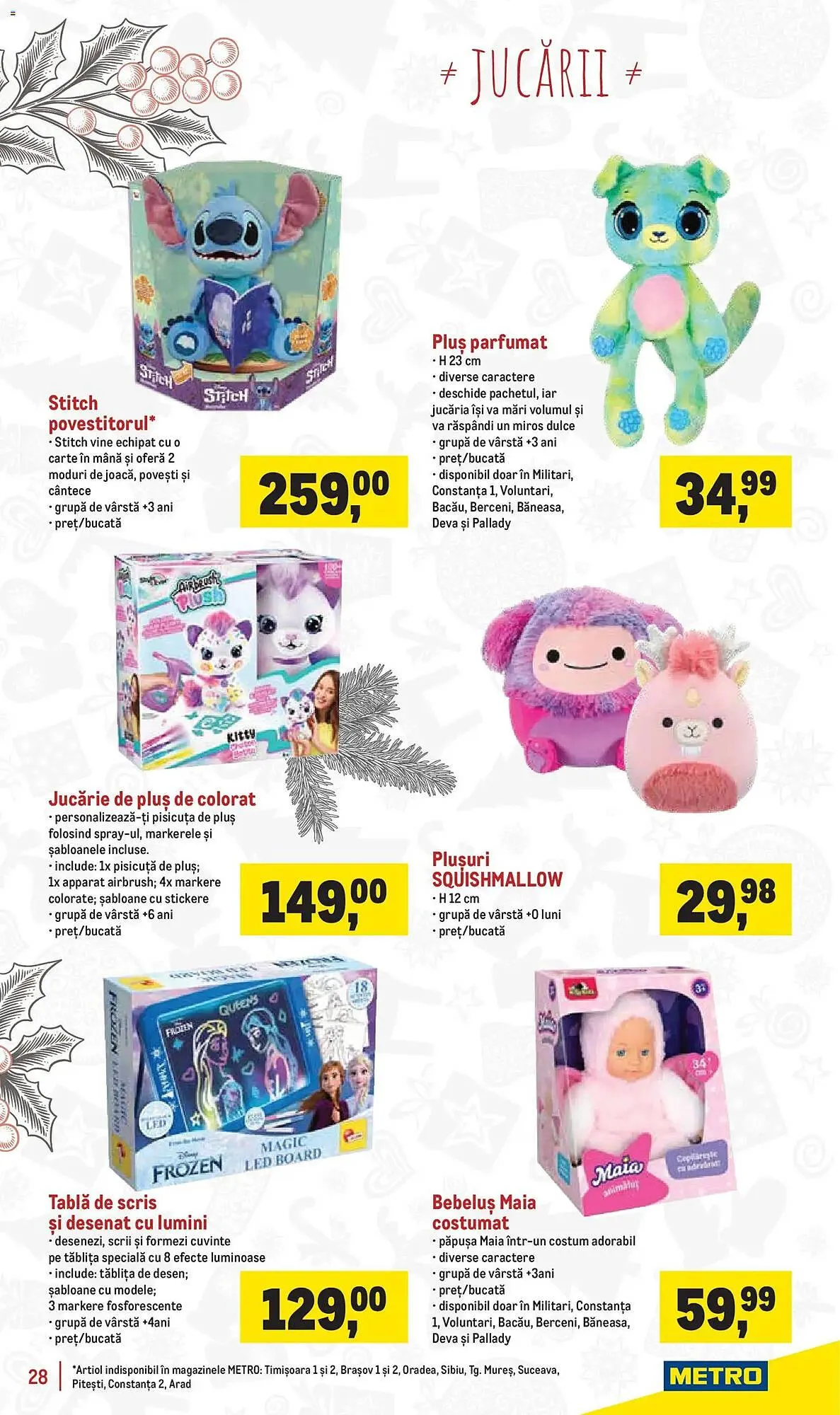 Catalog Catalog Metro de la 17 noiembrie până la 31 decembrie 2025 - Revista Pagina 28