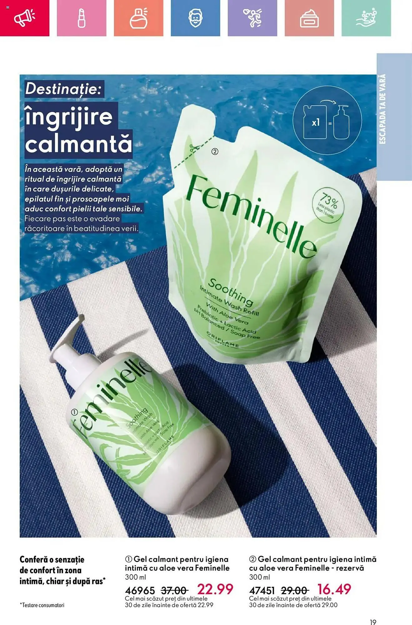 Catalog Catalog Oriflame de la 15 iunie până la 5 iulie 2025 - Revista Pagina 19