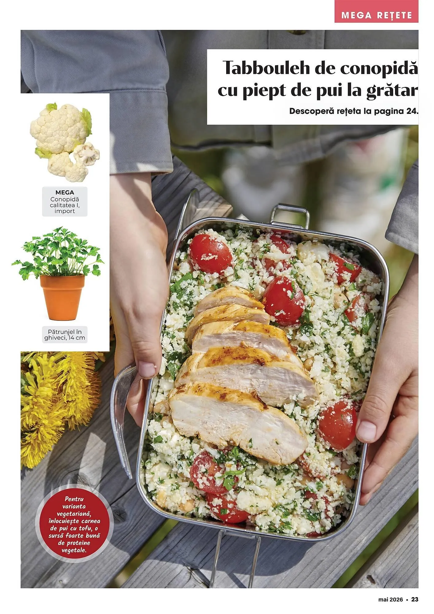 Catalog Catalog Mega Image de la 1 mai până la 31 mai 2026 - Revista Pagina 23