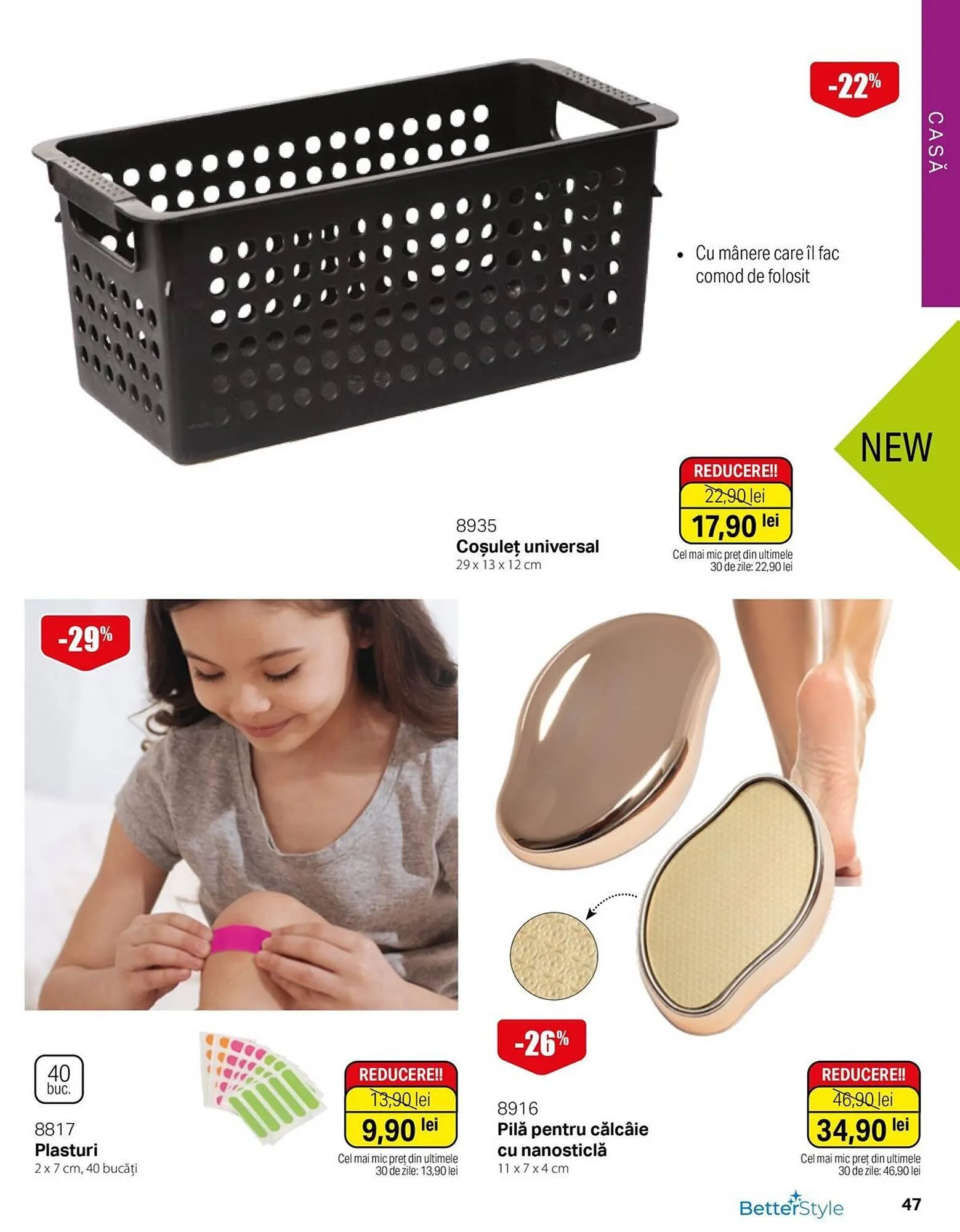 Catalog Catalog BetterStyle de la 2 ianuarie până la 31 ianuarie 2025 - Revista Pagina 47