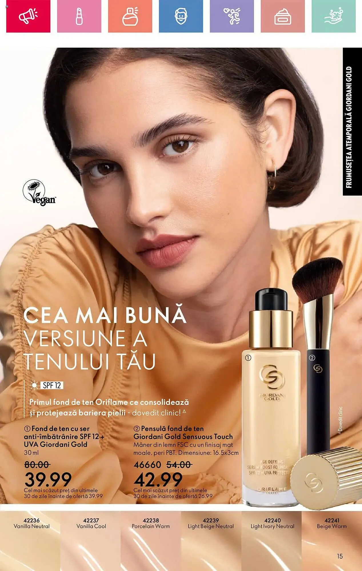 Catalog Catalog Oriflame de la 13 aprilie până la 3 mai 2025 - Revista Pagina 15