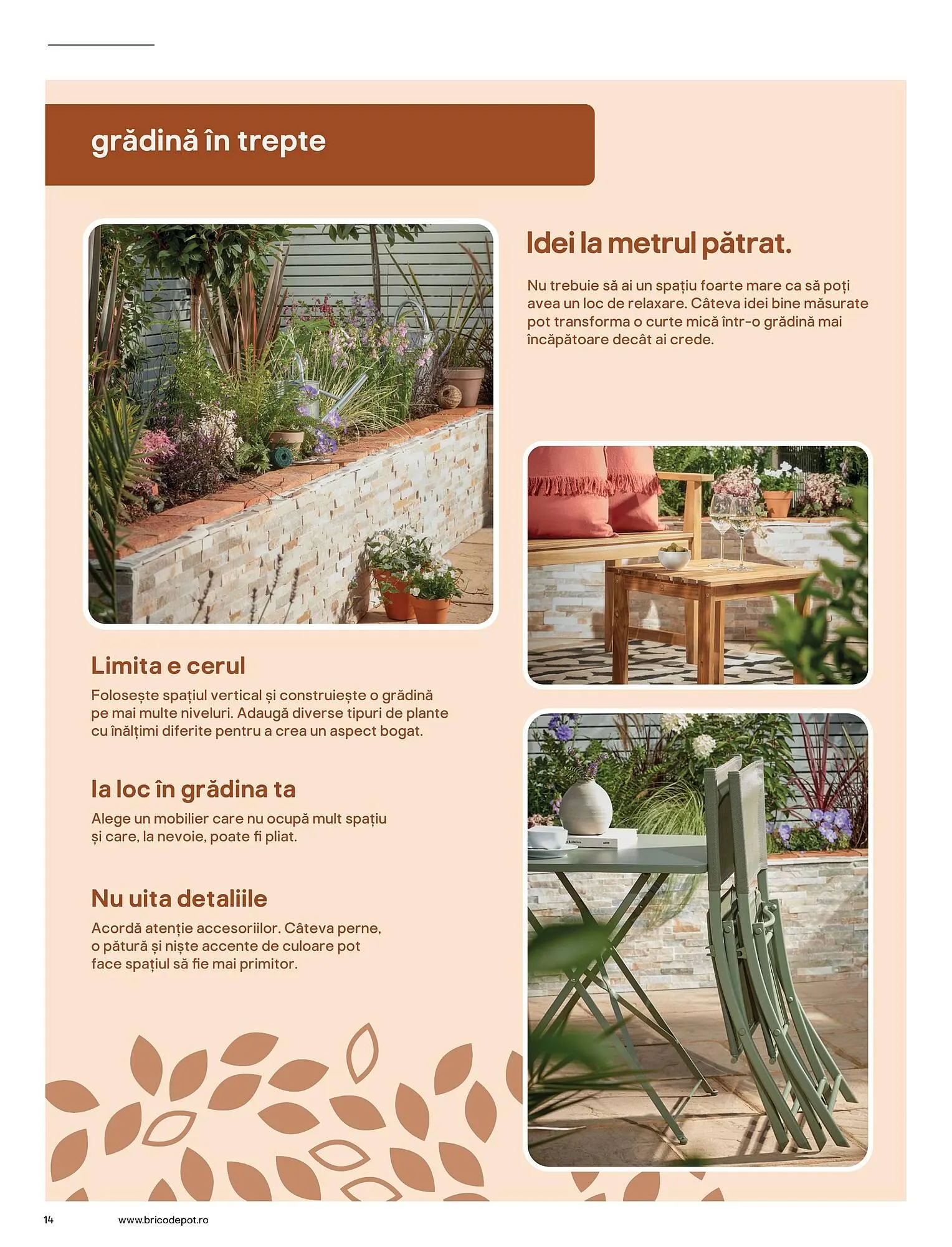 Catalog Catalog Brico Depôt de la 23 mai până la 31 octombrie 2025 - Revista Pagina 14
