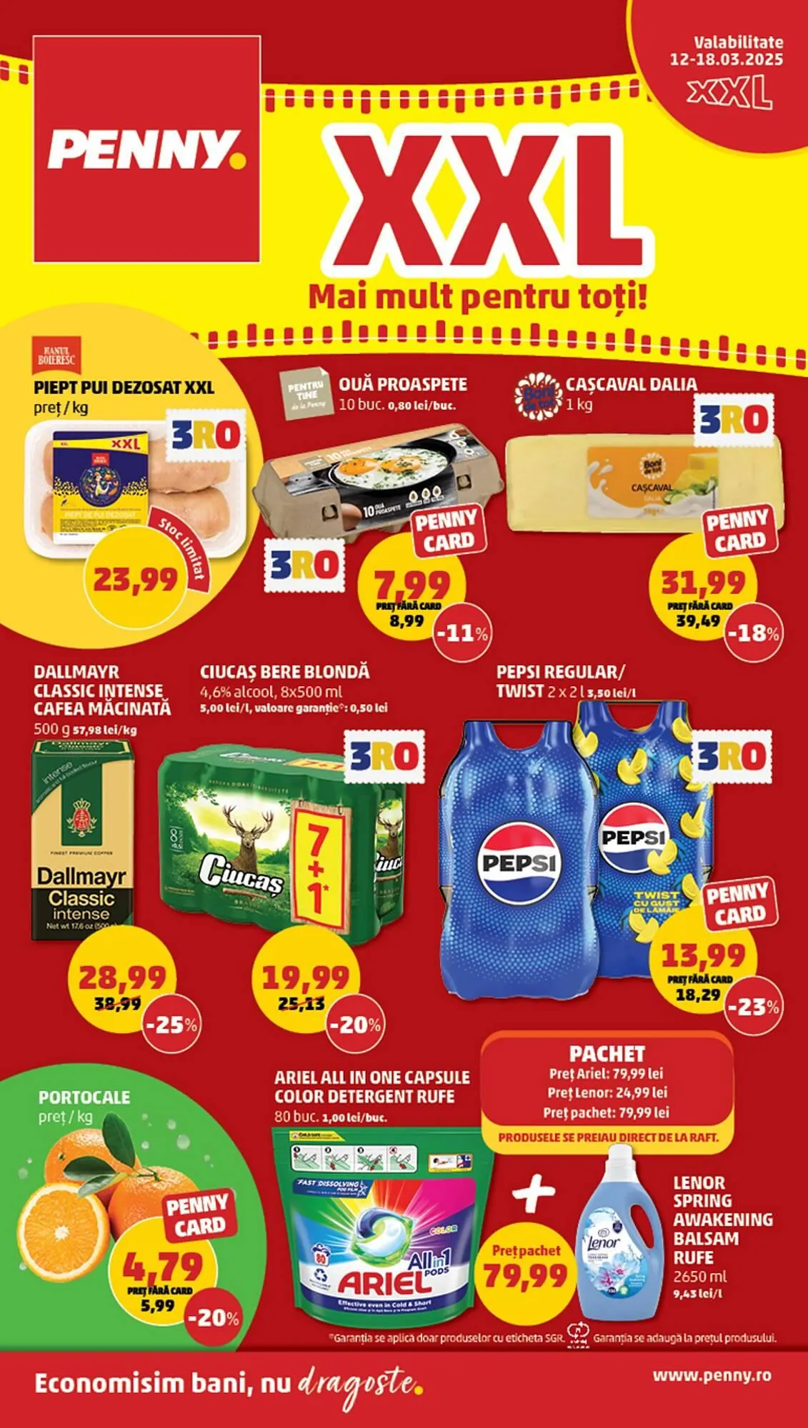 Catalog Catalog Penny de la 12 martie până la 18 martie 2025 - Revista Pagina 1
