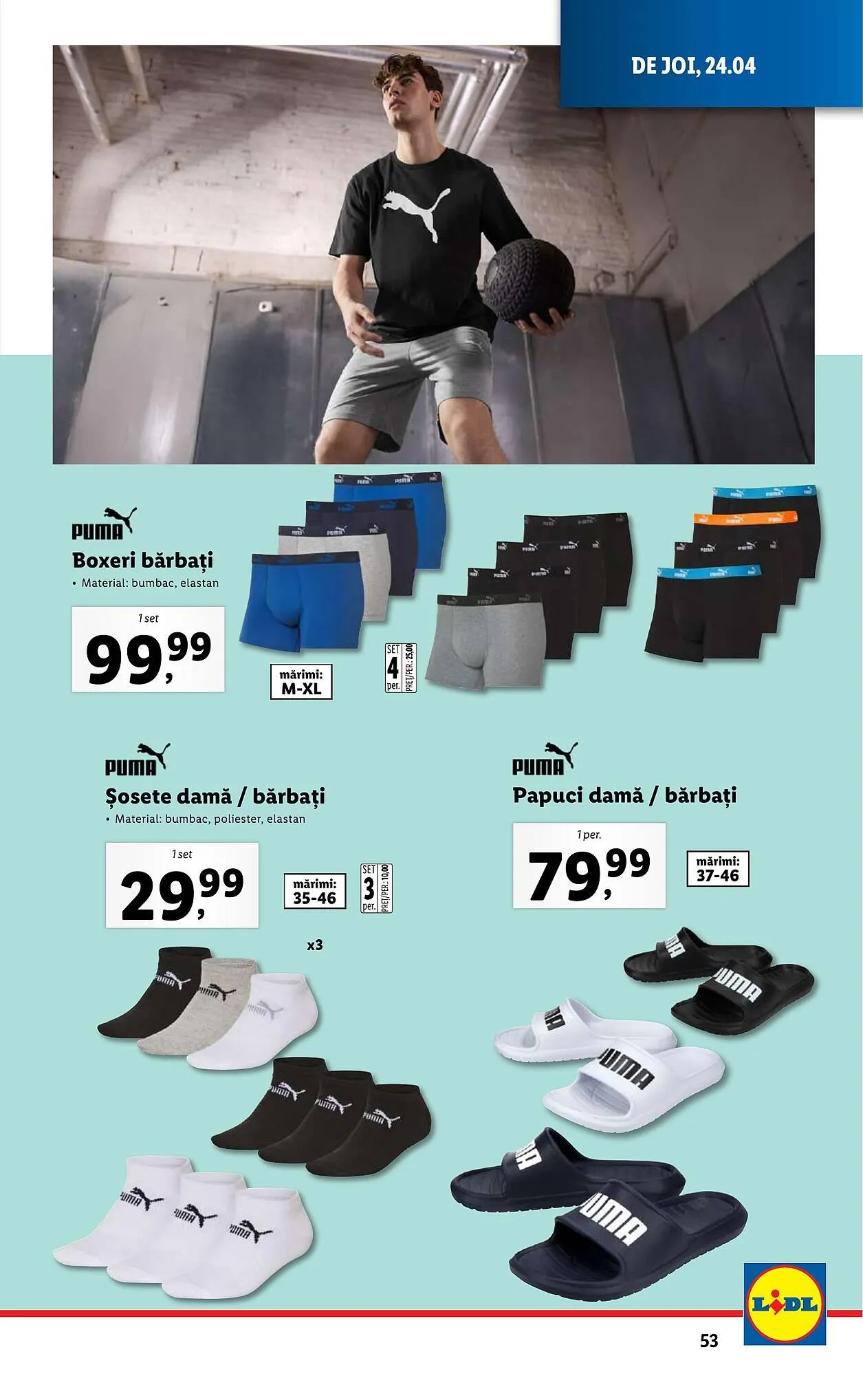 Catalog Catalog Lidl de la 22 aprilie până la 27 aprilie 2025 - Revista Pagina 53