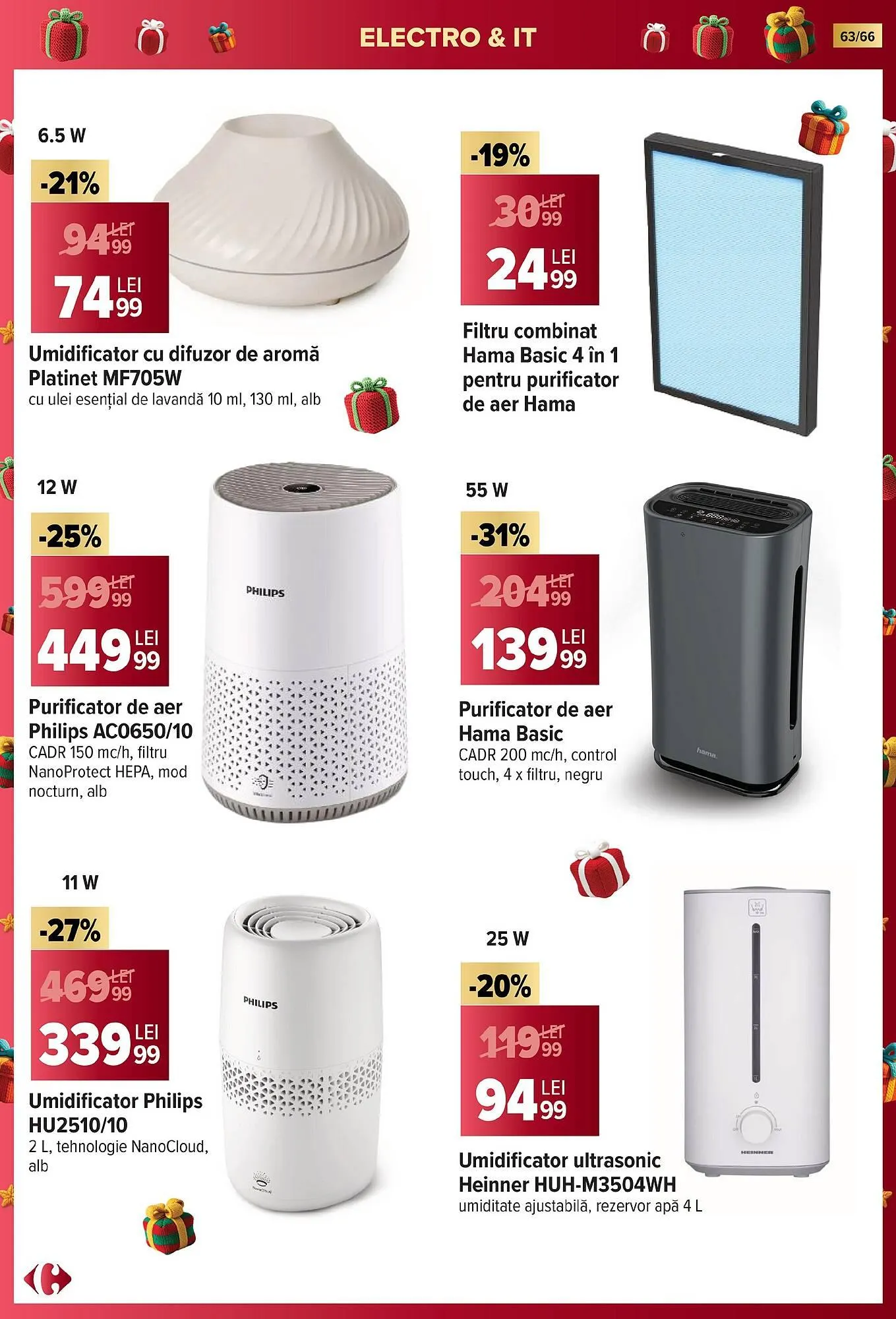 Catalog Catalog Carrefour de la 19 noiembrie până la 7 ianuarie 2026 - Revista Pagina 63