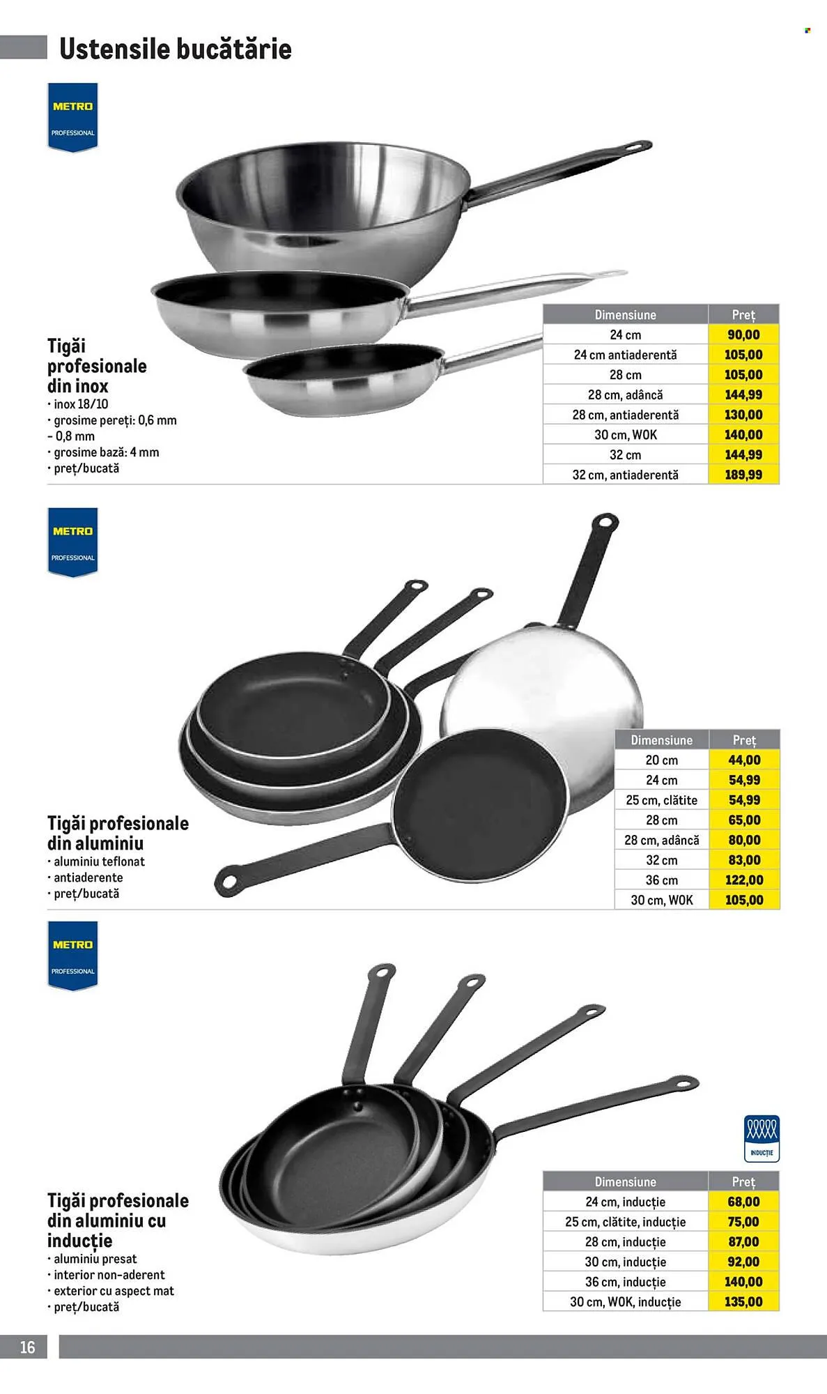 Catalog Catalog Metro de la 1 aprilie până la 30 iunie 2026 - Revista Pagina 16
