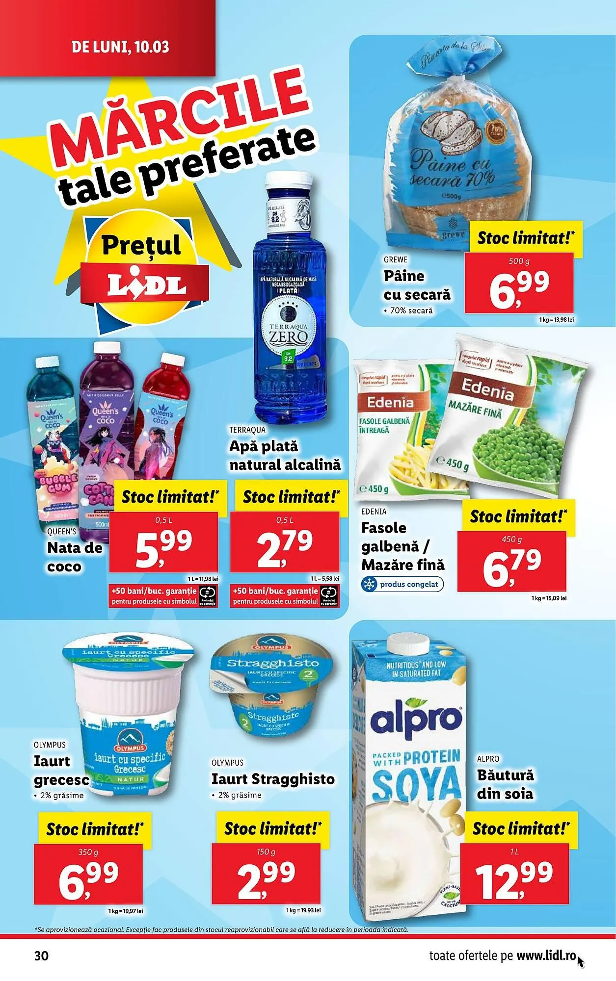 Catalog Catalog Lidl de la 10 martie până la 16 martie 2025 - Revista Pagina 30