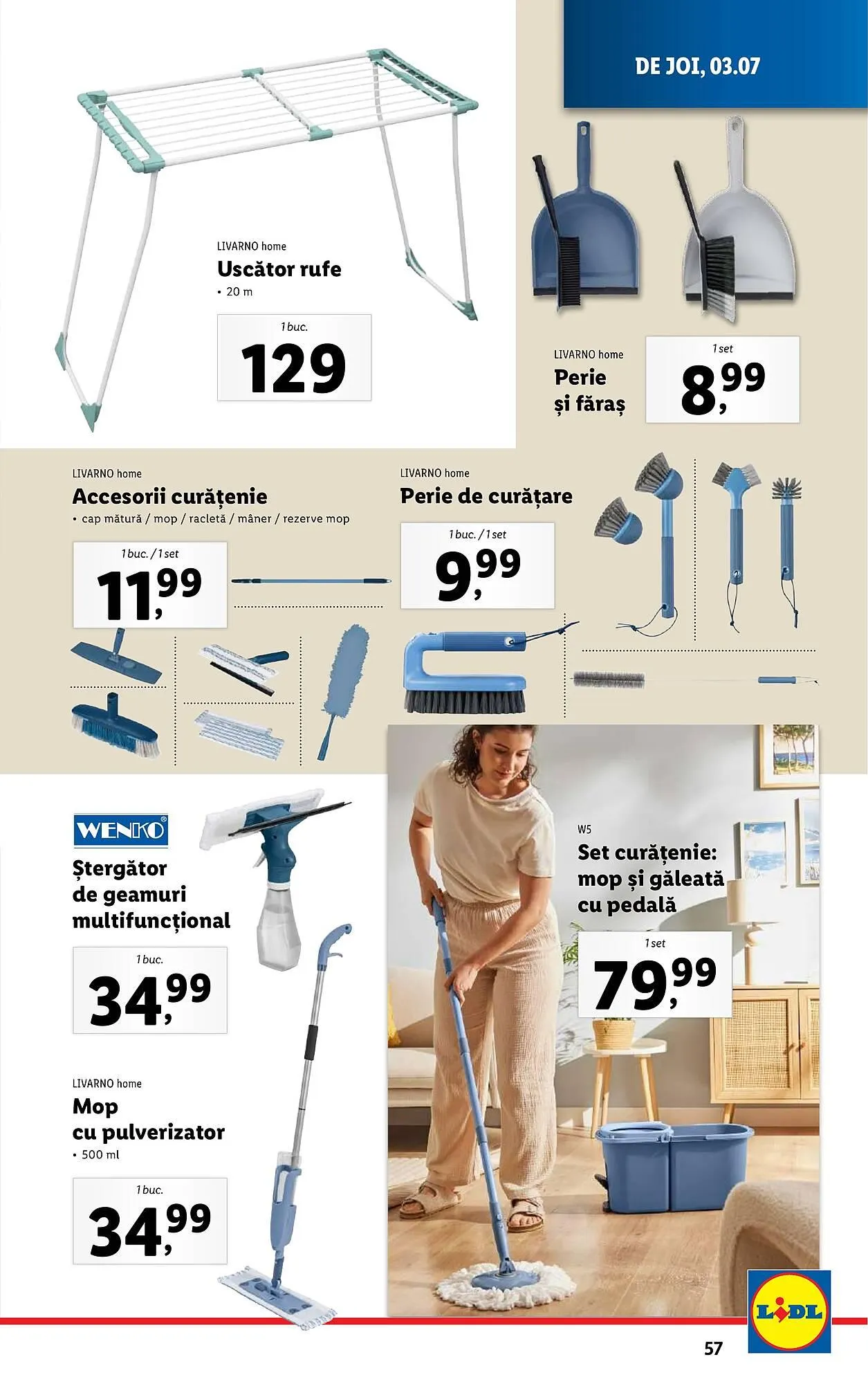 Catalog Catalog Lidl de la 30 iunie până la 6 iulie 2025 - Revista Pagina 57