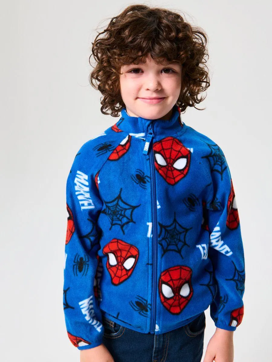 Bluză sport din fleece Spider-Man