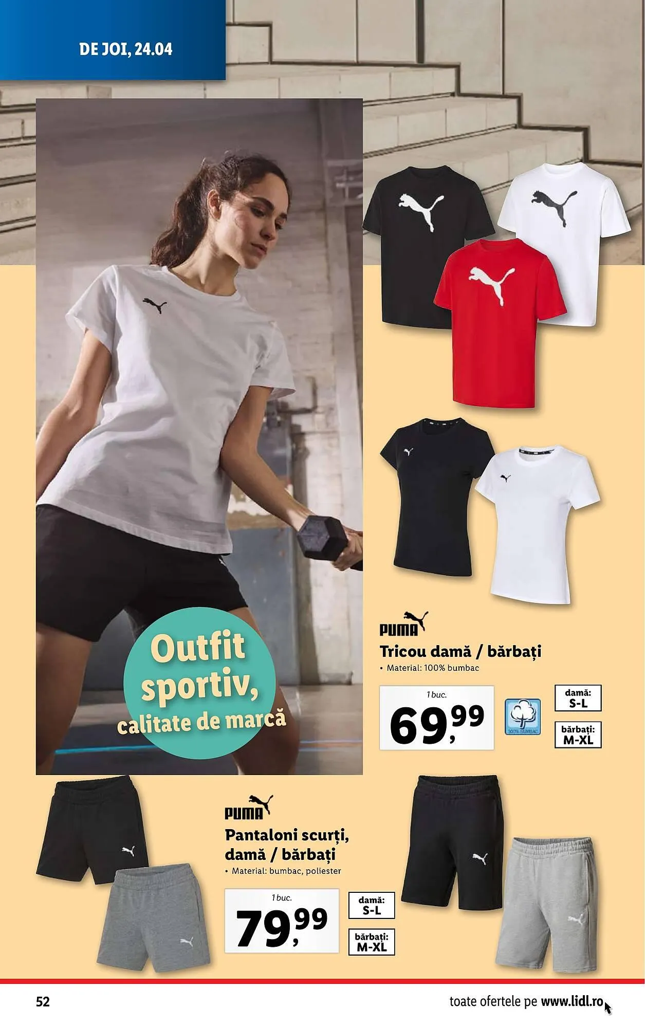 Catalog Catalog Lidl de la 22 aprilie până la 27 aprilie 2025 - Revista Pagina 52