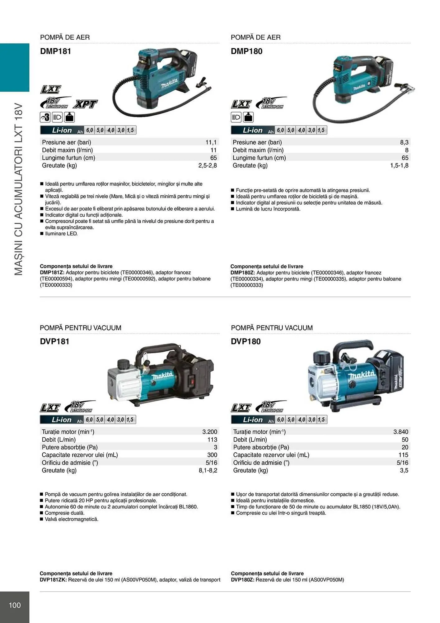 Catalog Catalog Makita de la 28 aprilie până la 31 decembrie 2026 - Revista Pagina 100