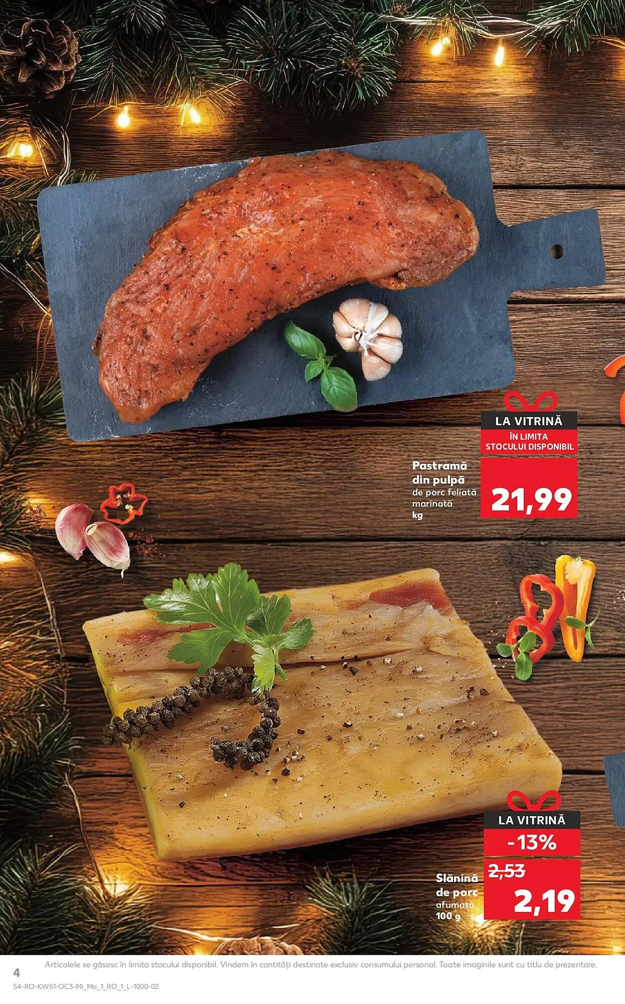 Catalog Catalog Kaufland de la 17 decembrie până la 23 decembrie 2025 - Revista Pagina 4