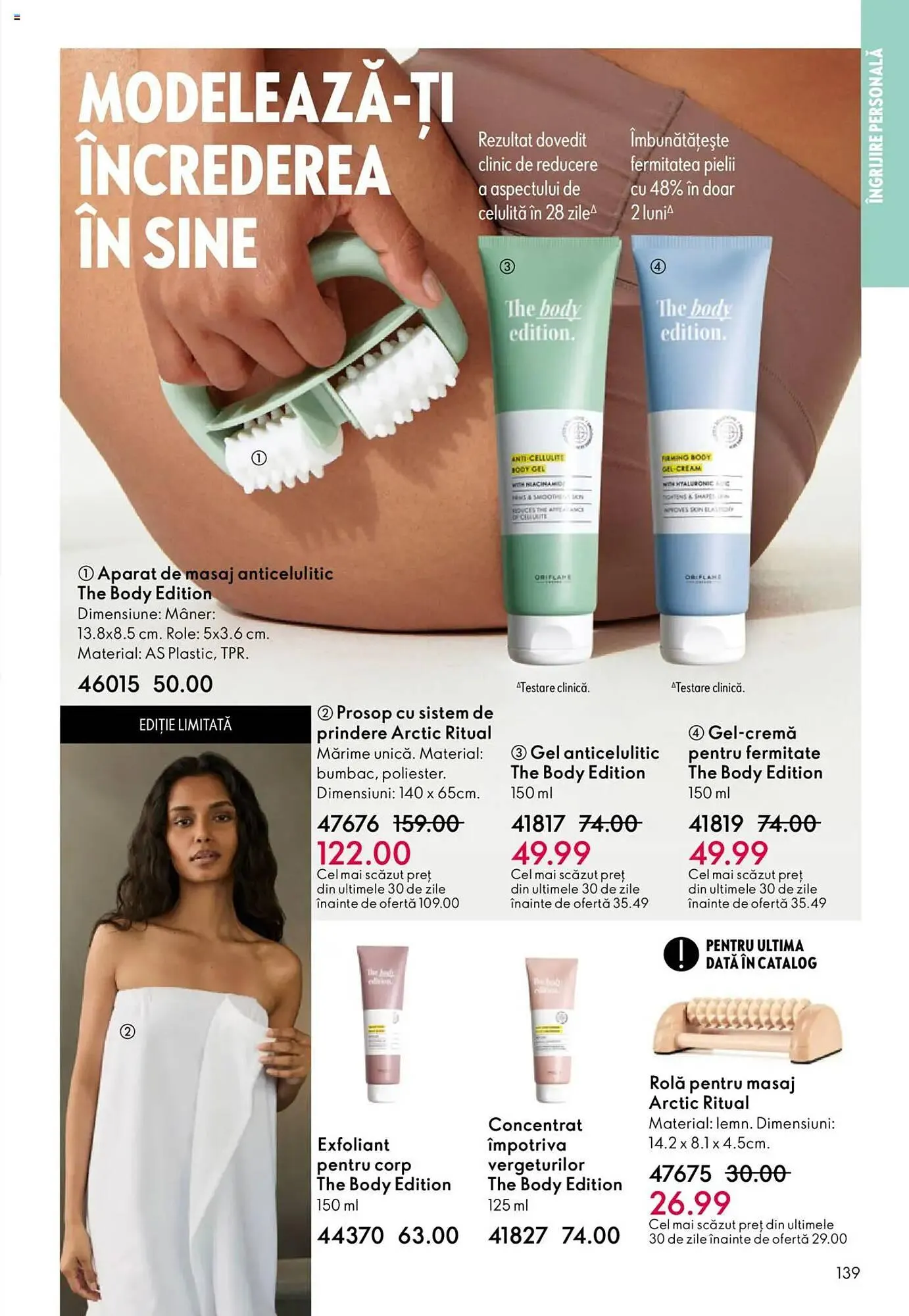 Catalog Catalog Oriflame de la 30 septembrie până la 21 octombrie 2025 - Revista Pagina 139