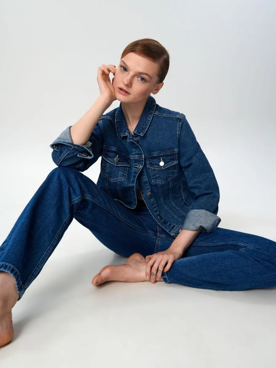 Blugi low rise straight