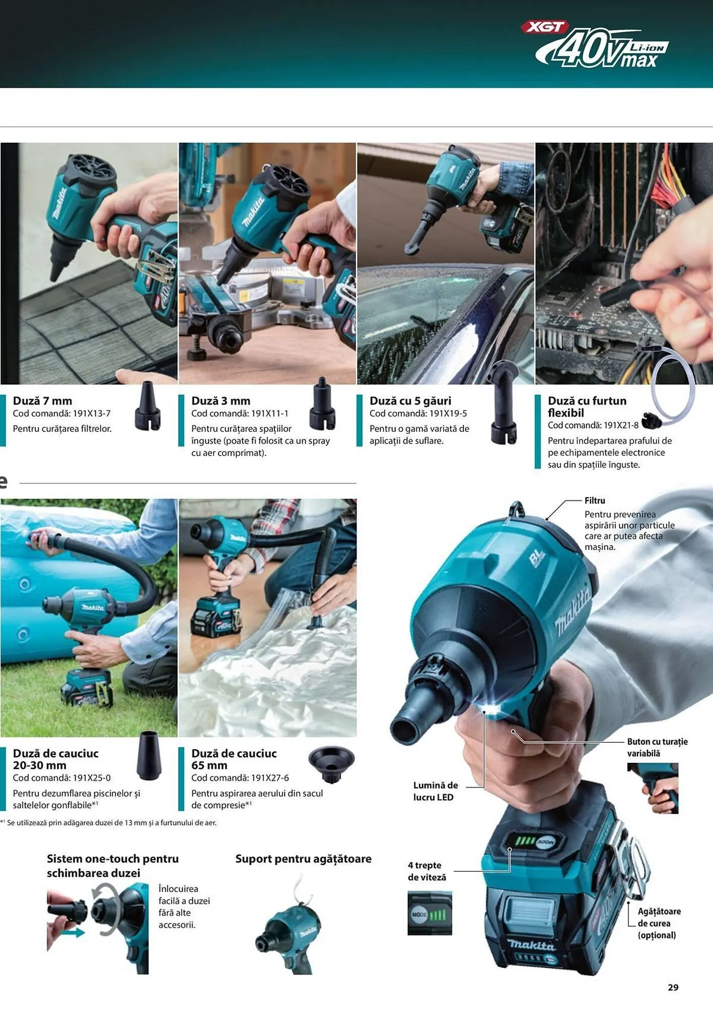 Catalog Сatalog Makita de la 19 iunie până la 31 decembrie 2024 - Revista Pagina 29