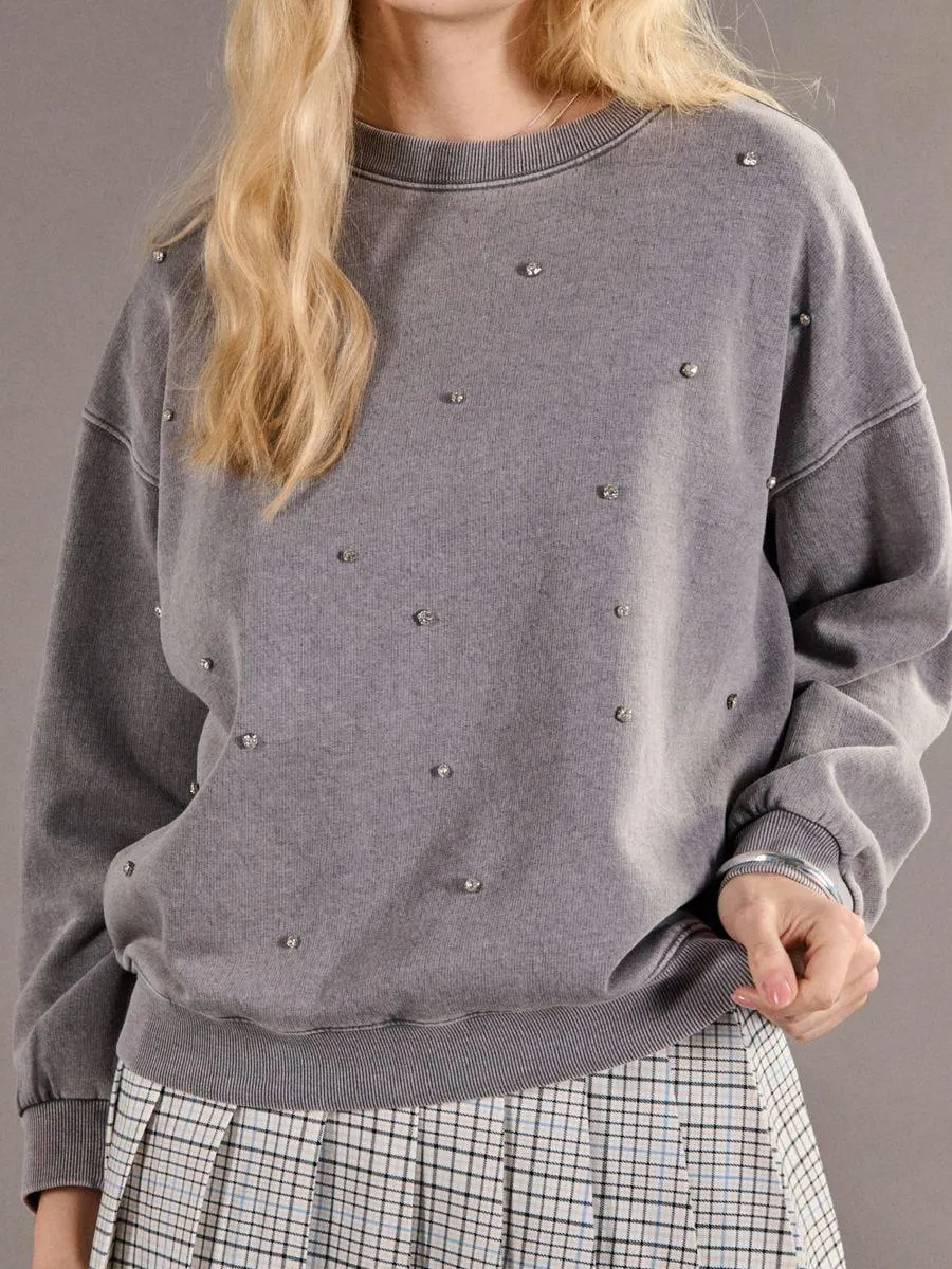 Hanorac cu efect prespălat